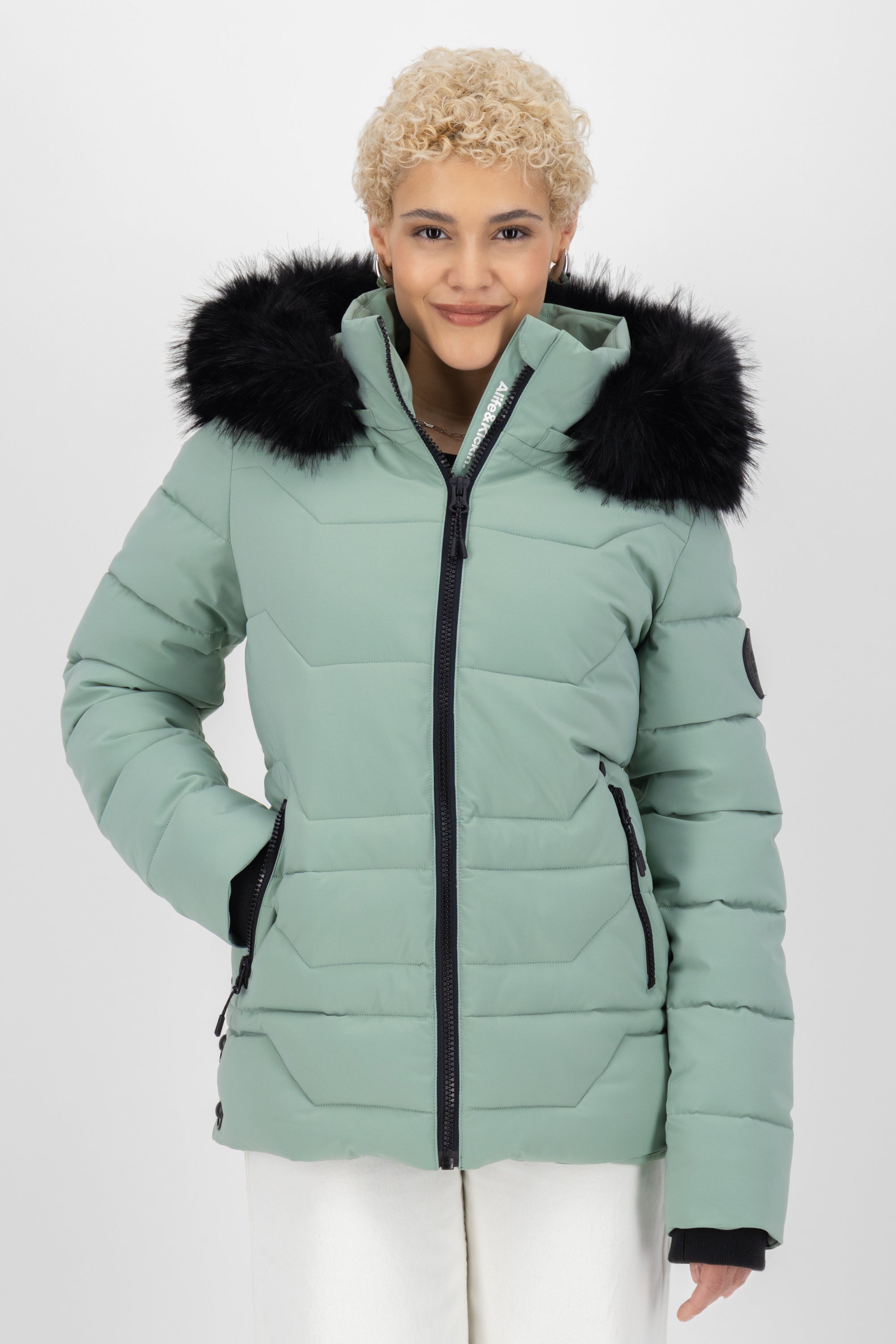 ZophiaAK A Puffer Jacket Hellgrün