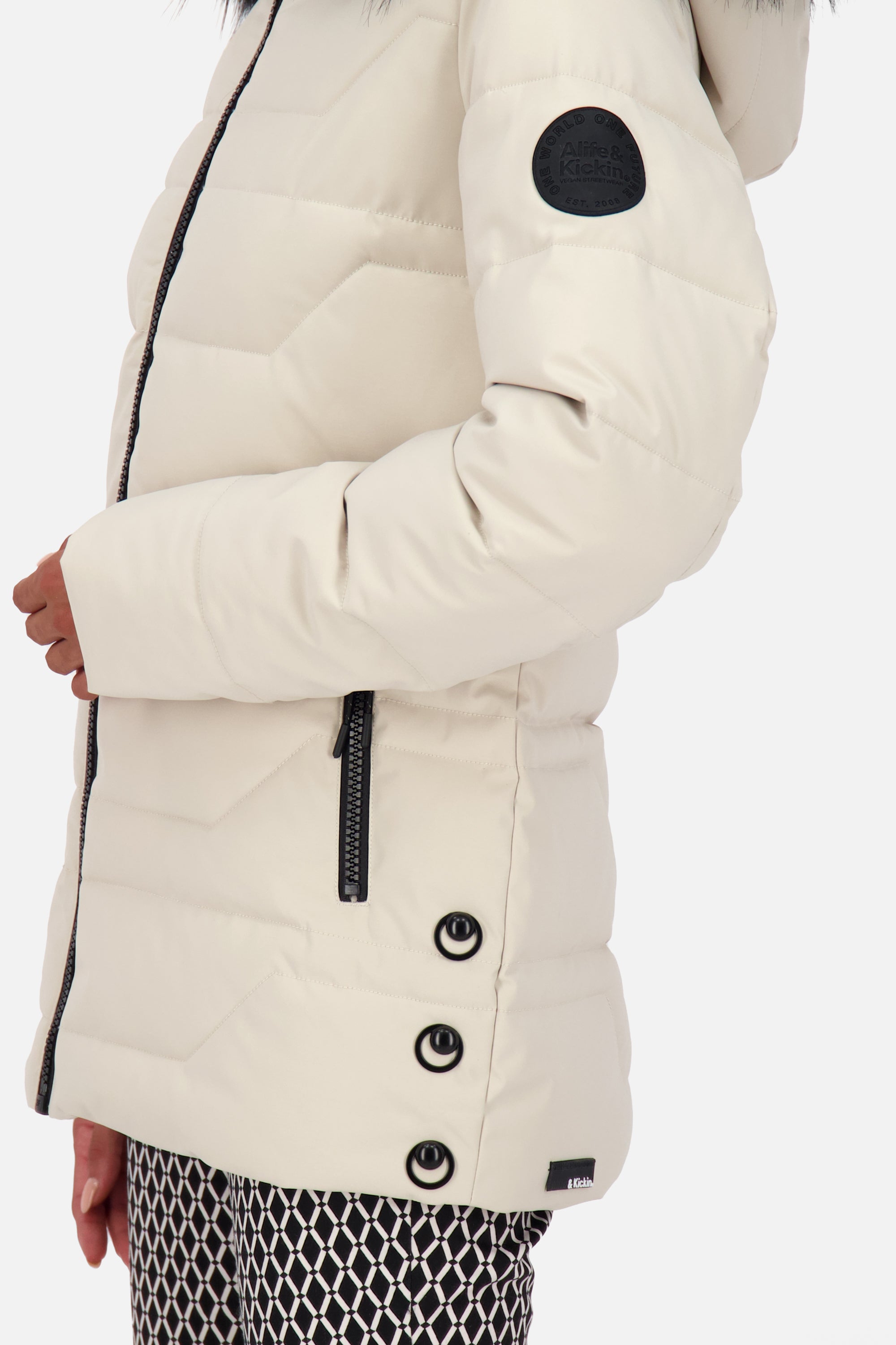 ZophiaAK A Puffer Jacket Beige