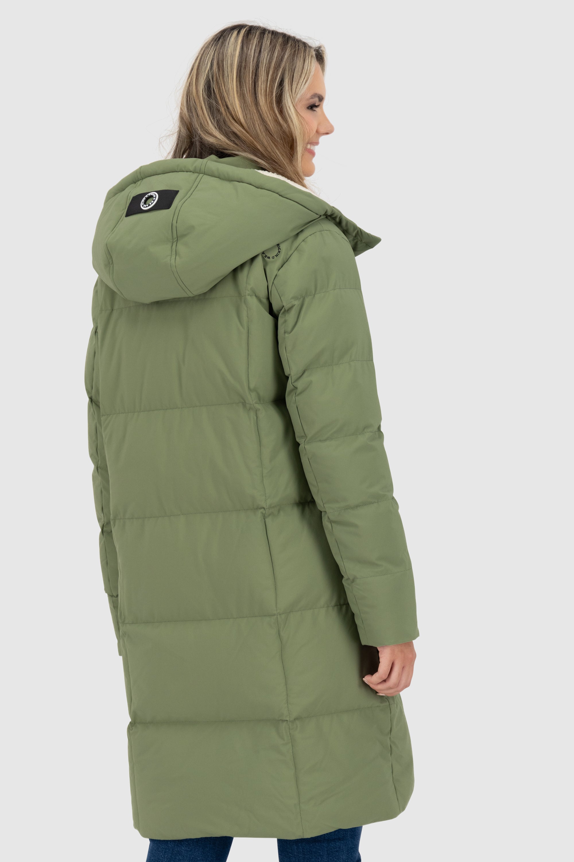 EdithAK A Puffer Parka Grün