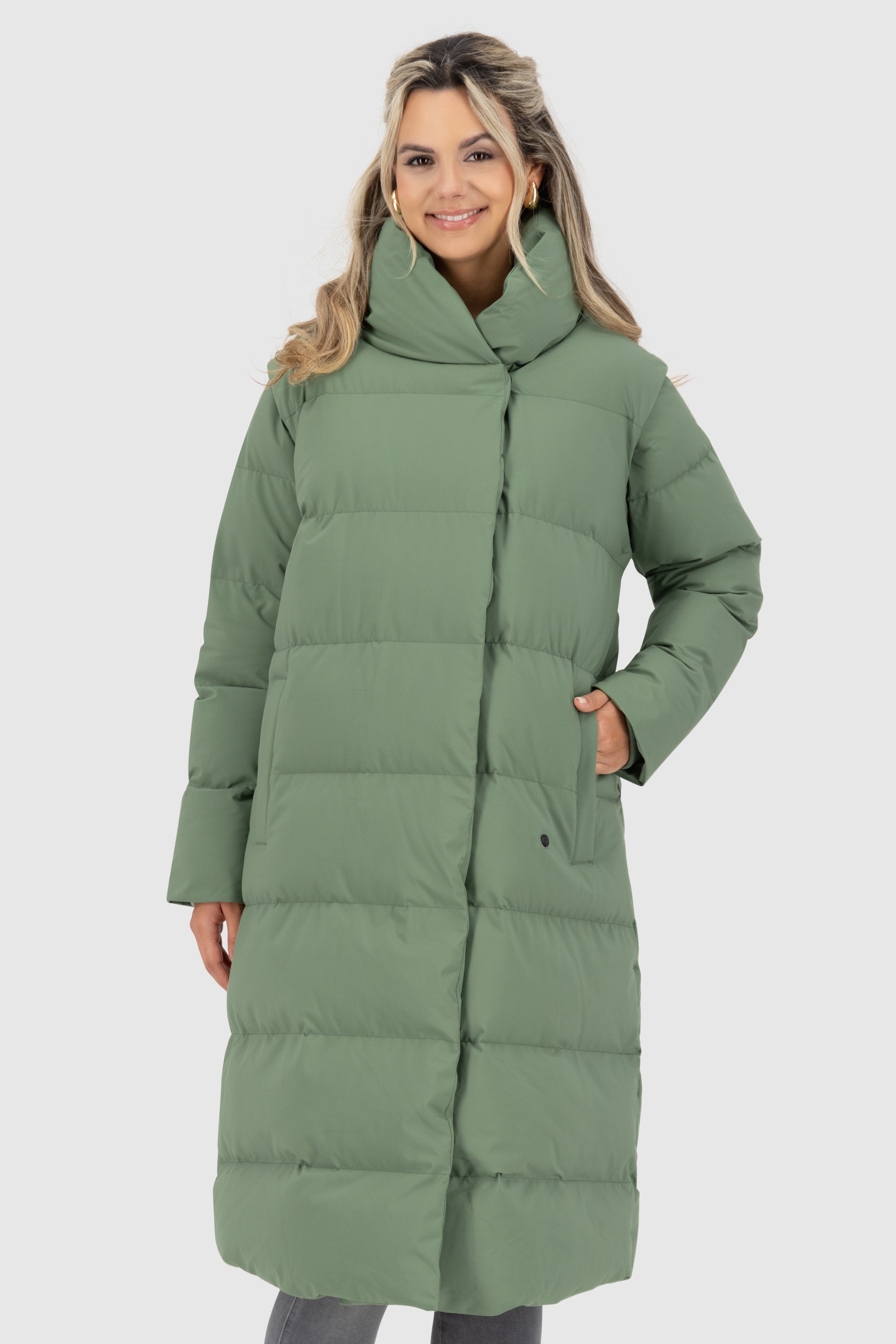 FleurAK A Puffer Coat Grün