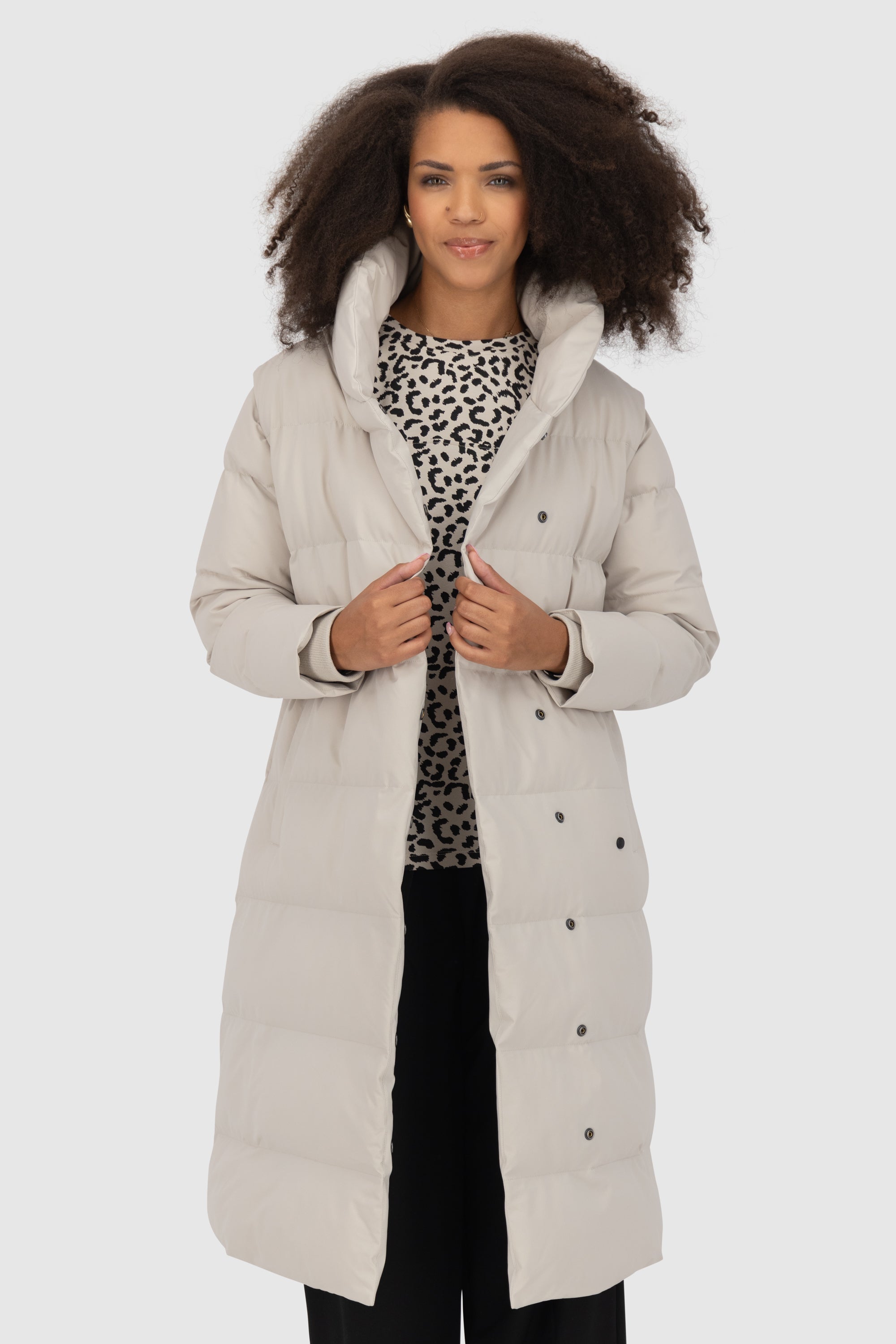 FleurAK A Puffer Coat Beige