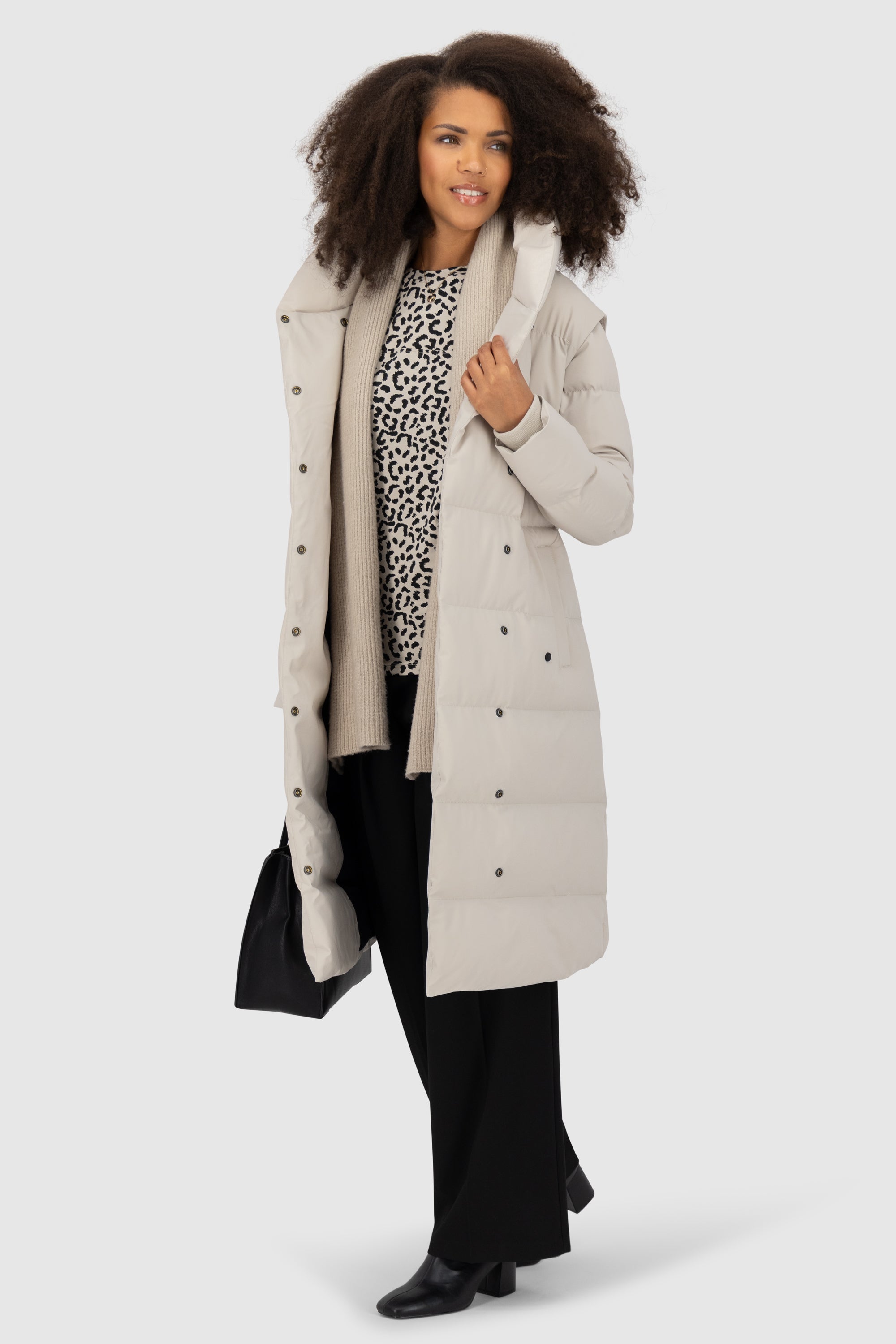 FleurAK A Puffer Coat Beige