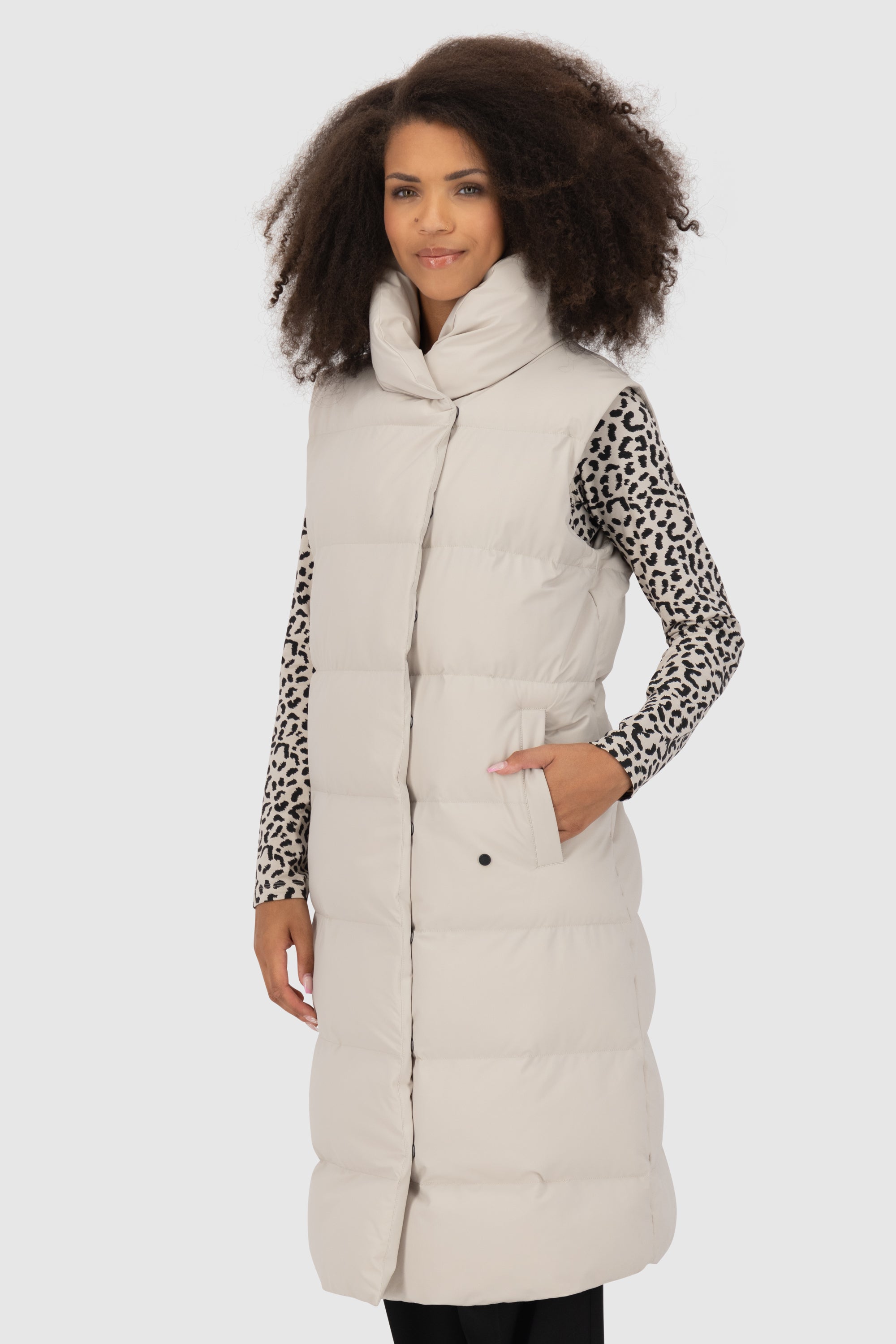 FleurAK A Puffer Coat Beige