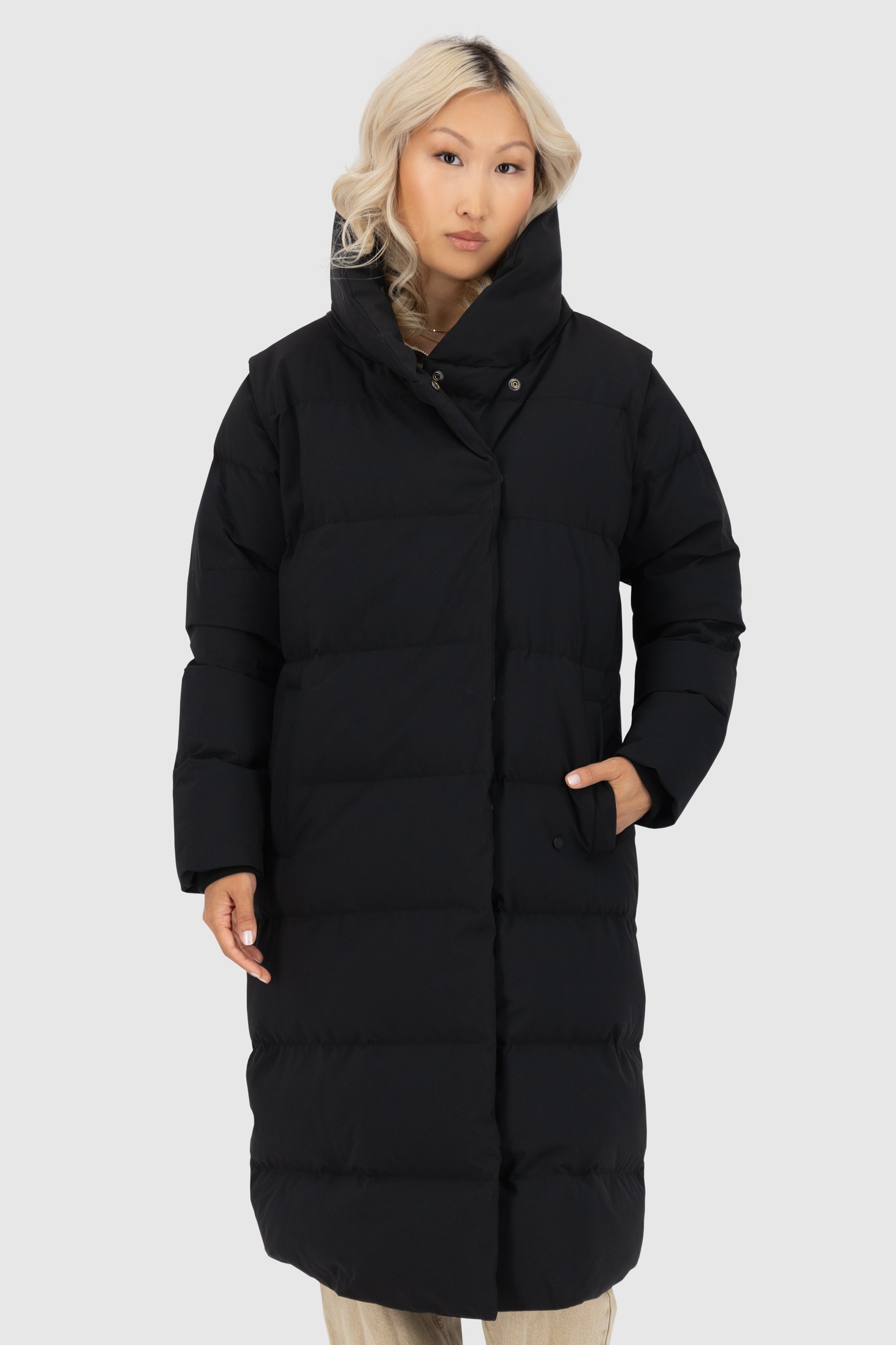 FleurAK A Puffer Coat Schwarz