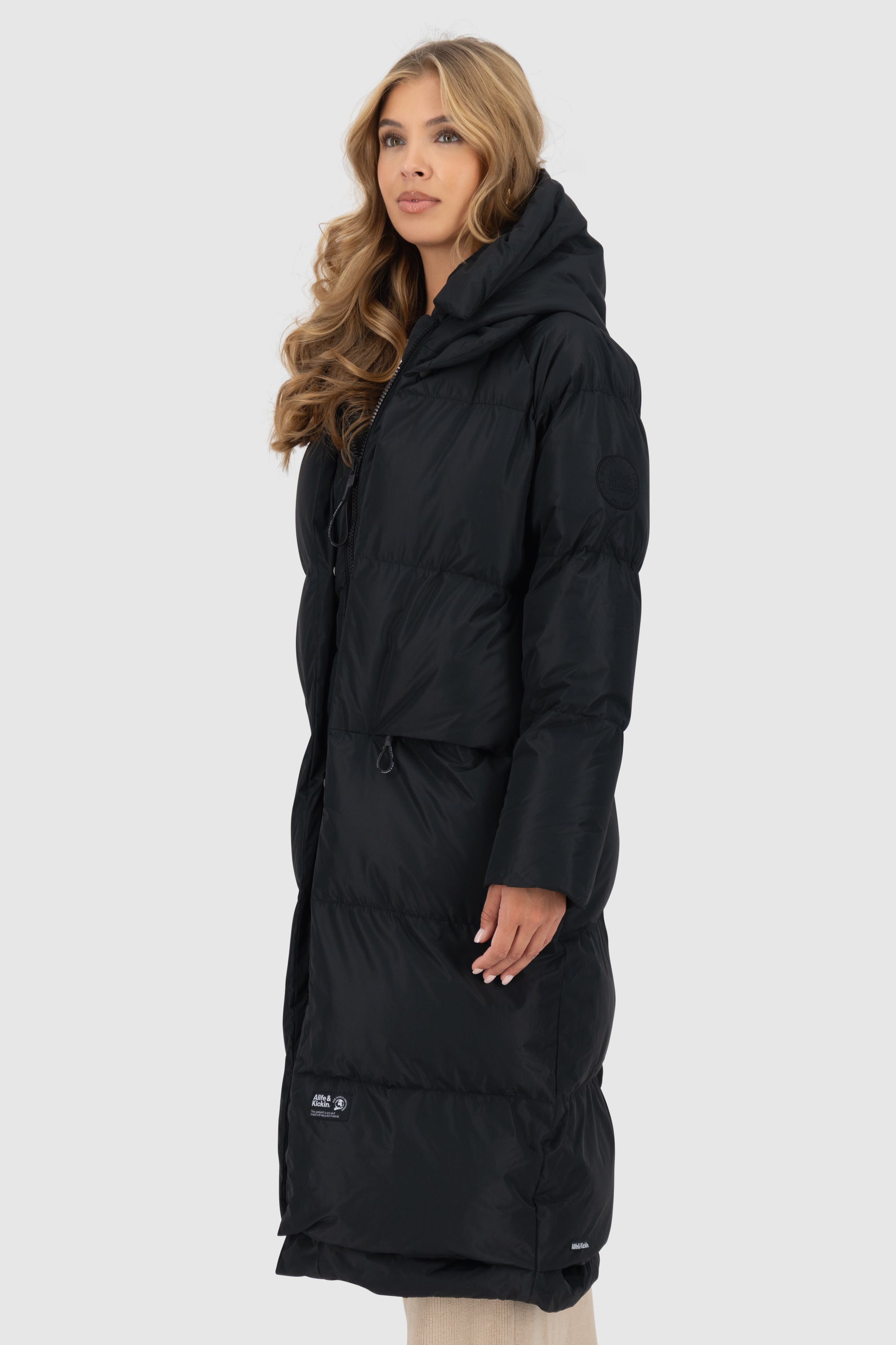 OanaAK A Puffer Coat Schwarz