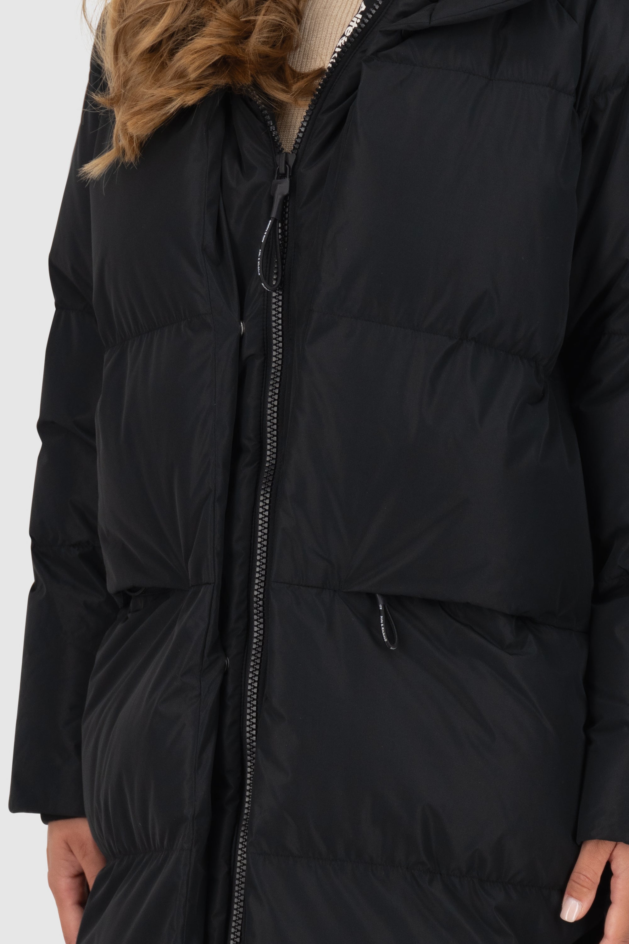 OanaAK A Puffer Coat Schwarz