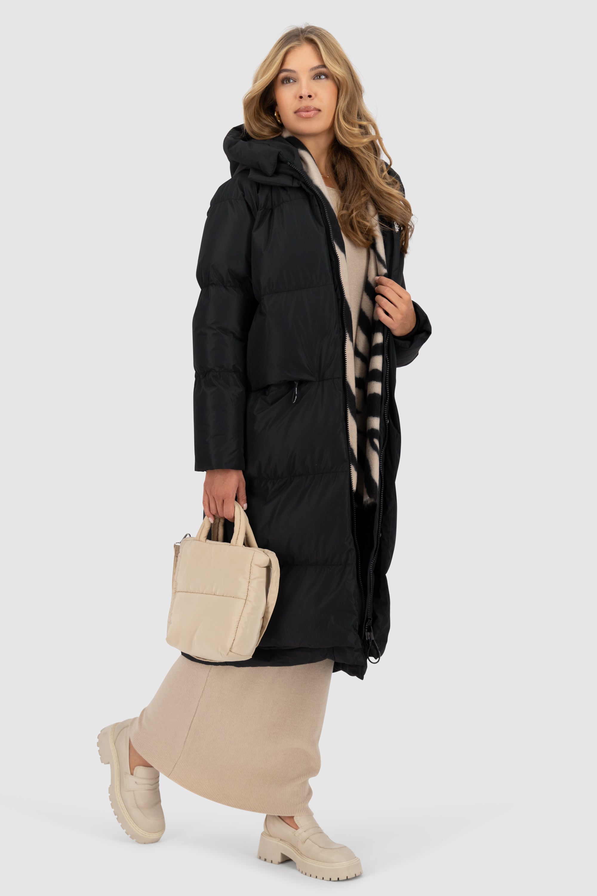 OanaAK A Puffer Coat Schwarz