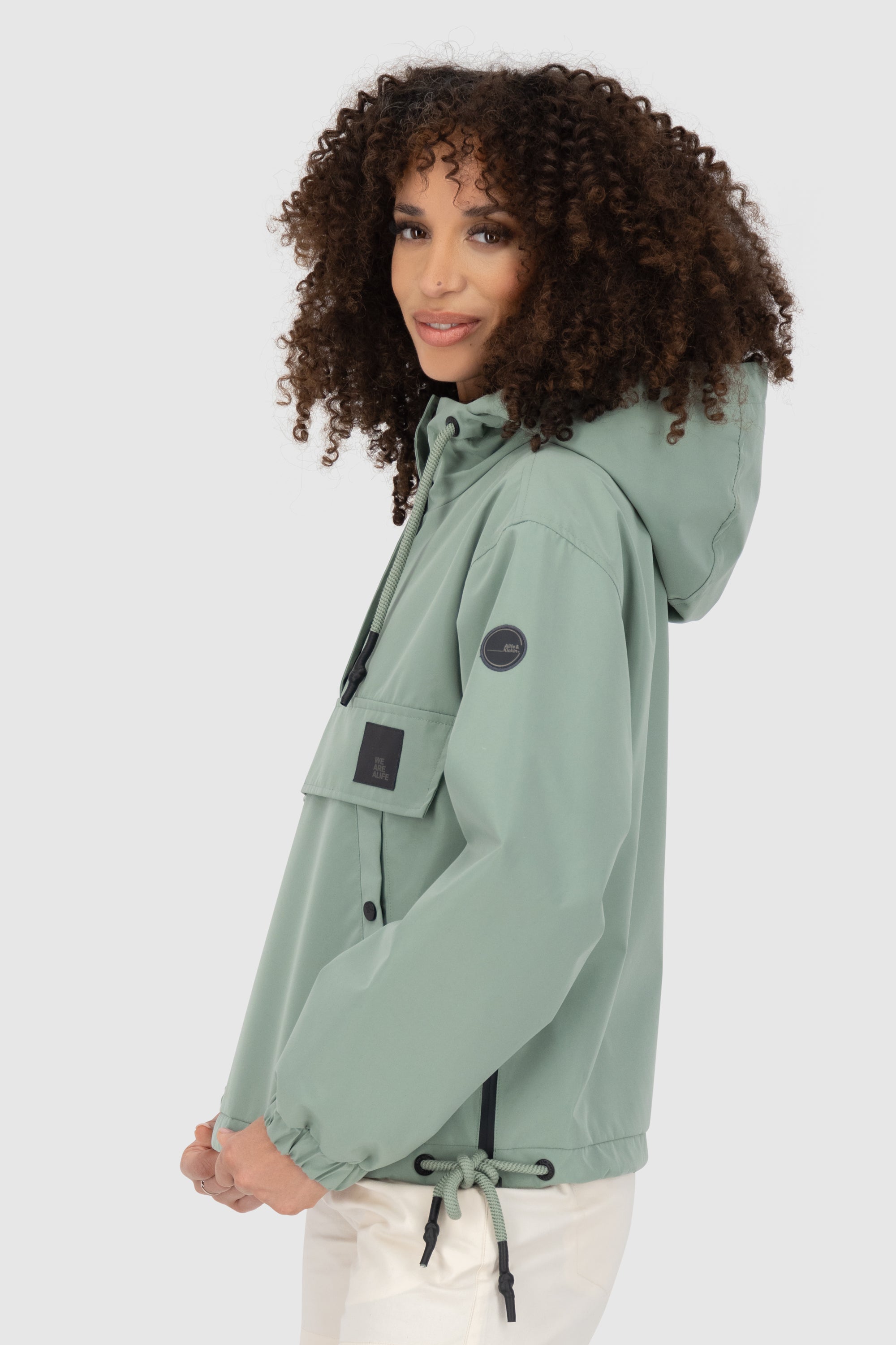 NiviaAK A Jacket Hellgrün