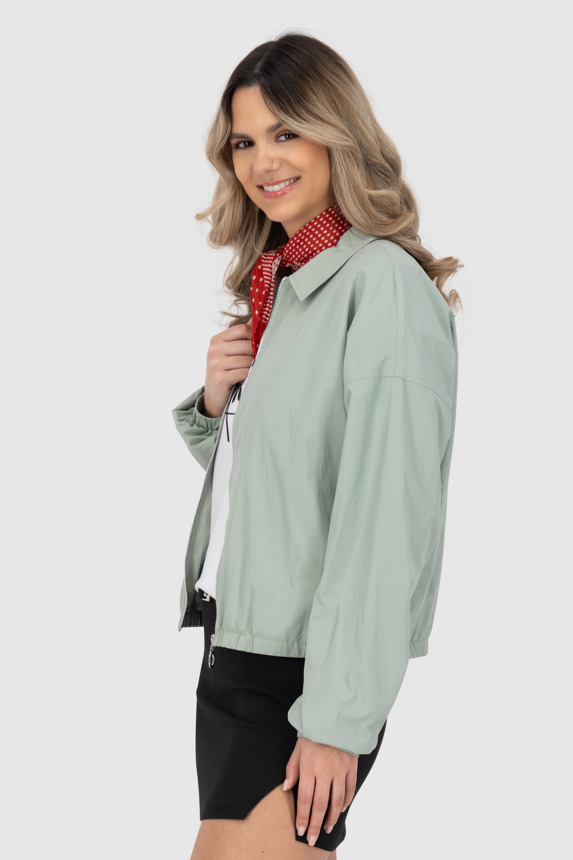 BlairAK A Jacket Hellgrün