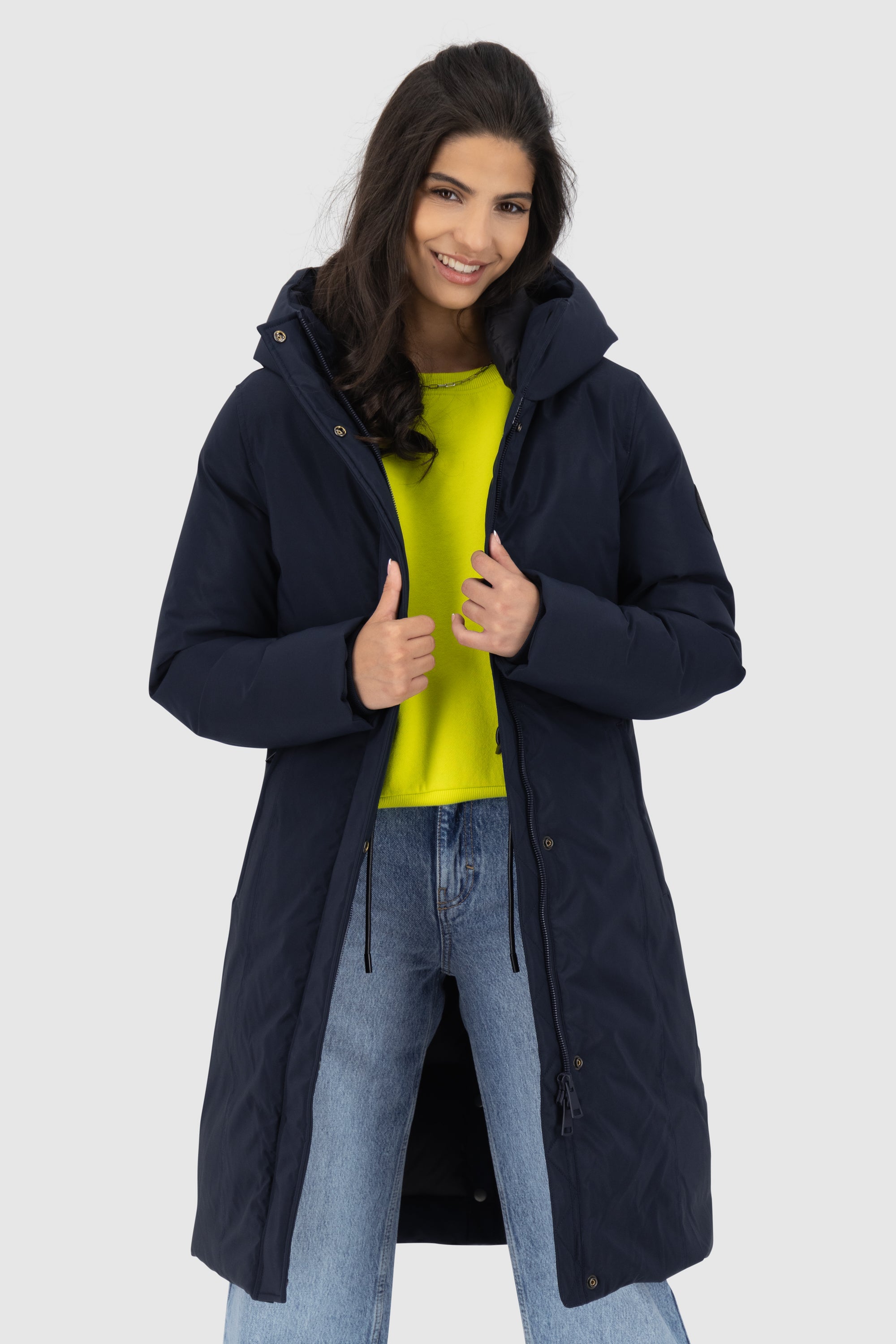 CarsynAK A Coat short Dunkelblau