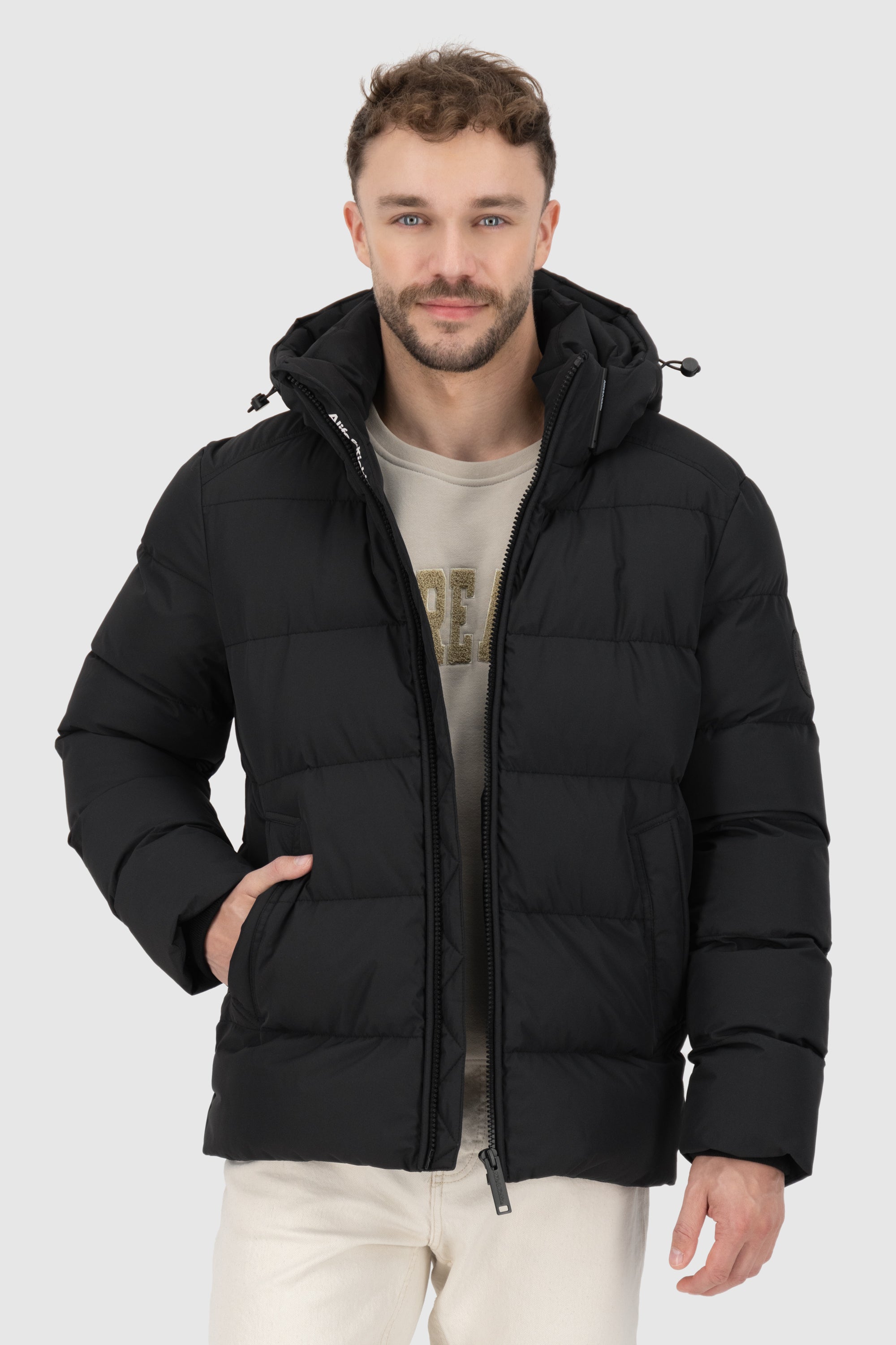 DamianAK A Puffer Jacket Schwarz