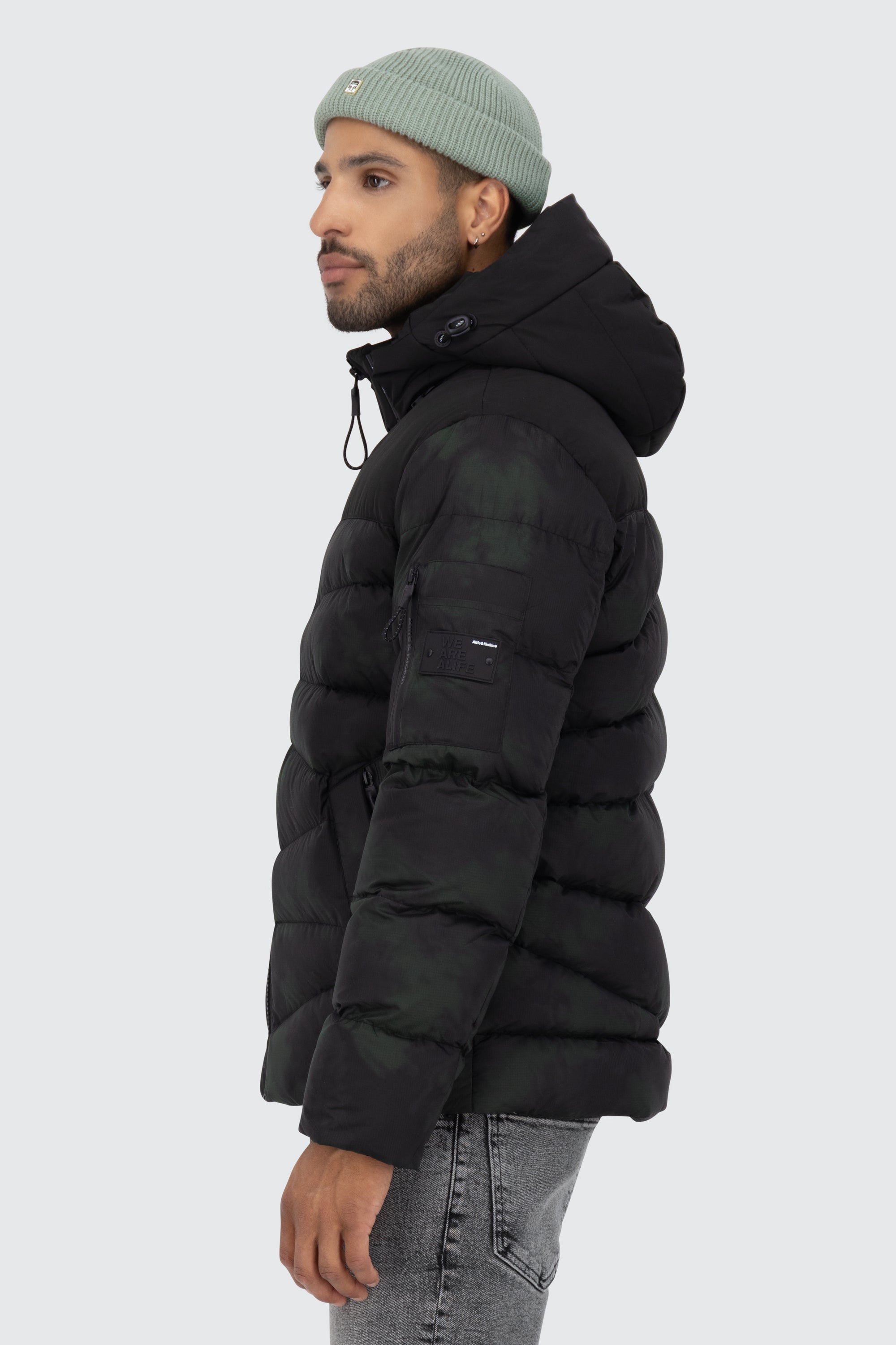 HenryAK B Puffer Jacket Schwarz