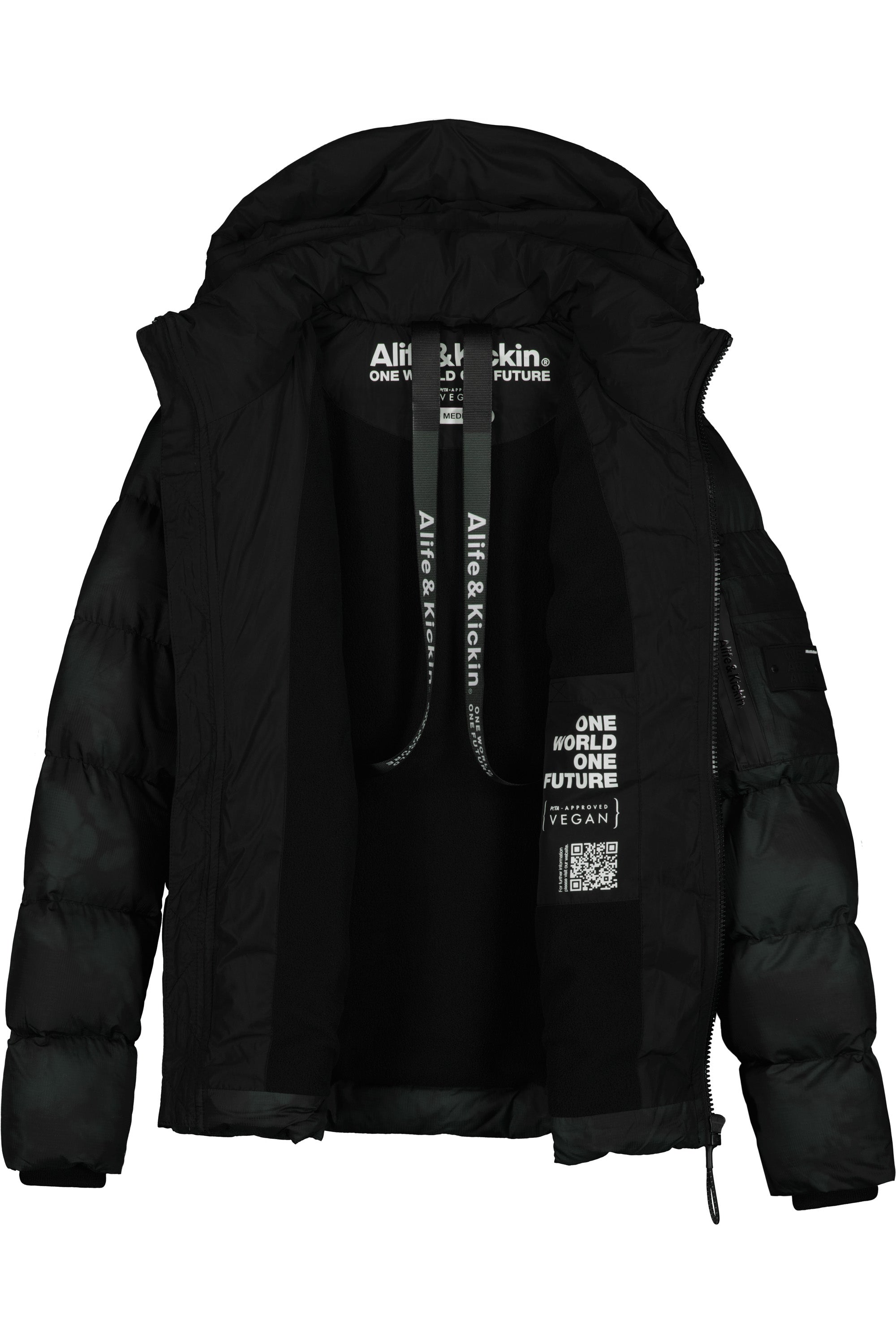 HenryAK B Puffer Jacket Schwarz