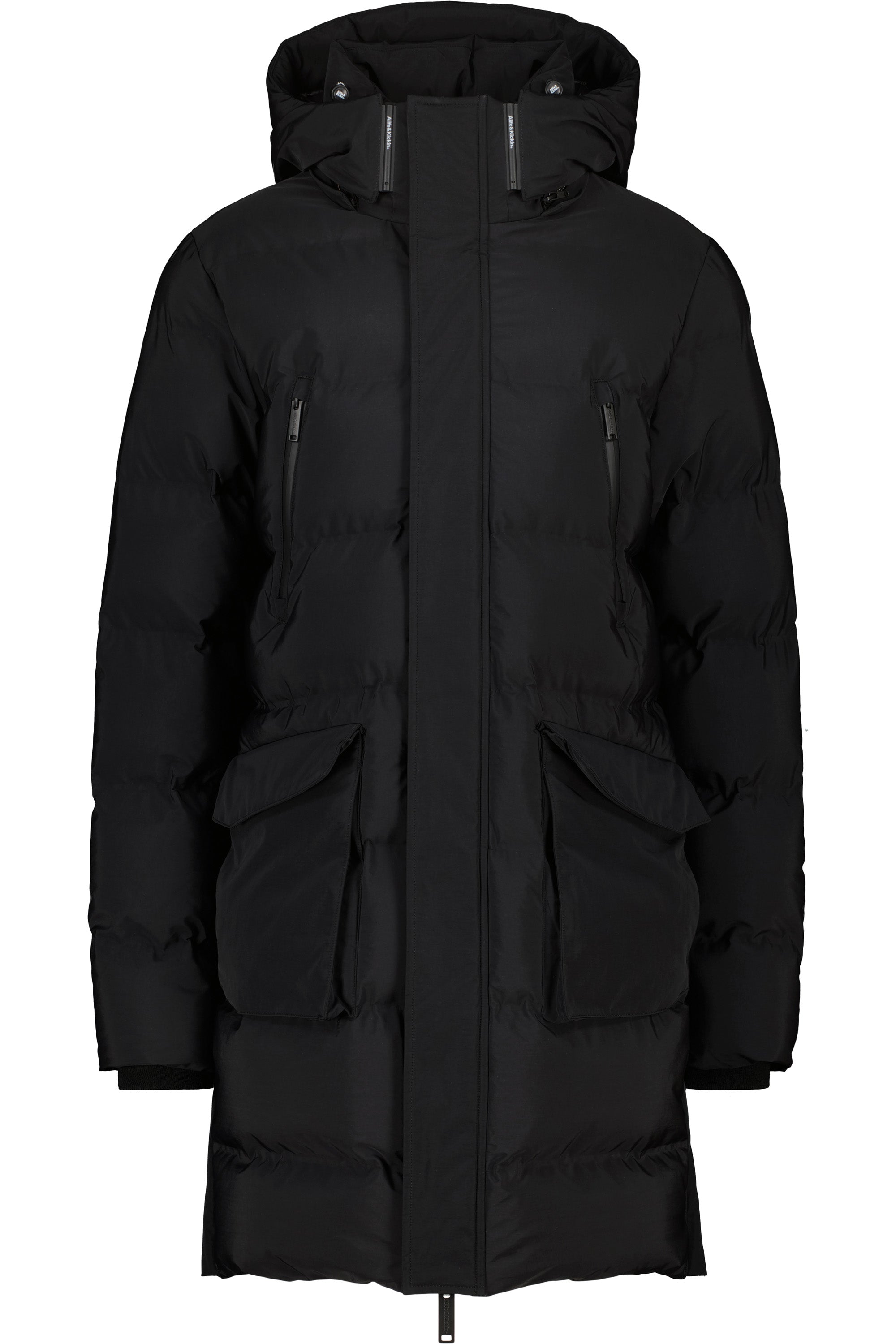 SaulAK A Puffer Parka Schwarz