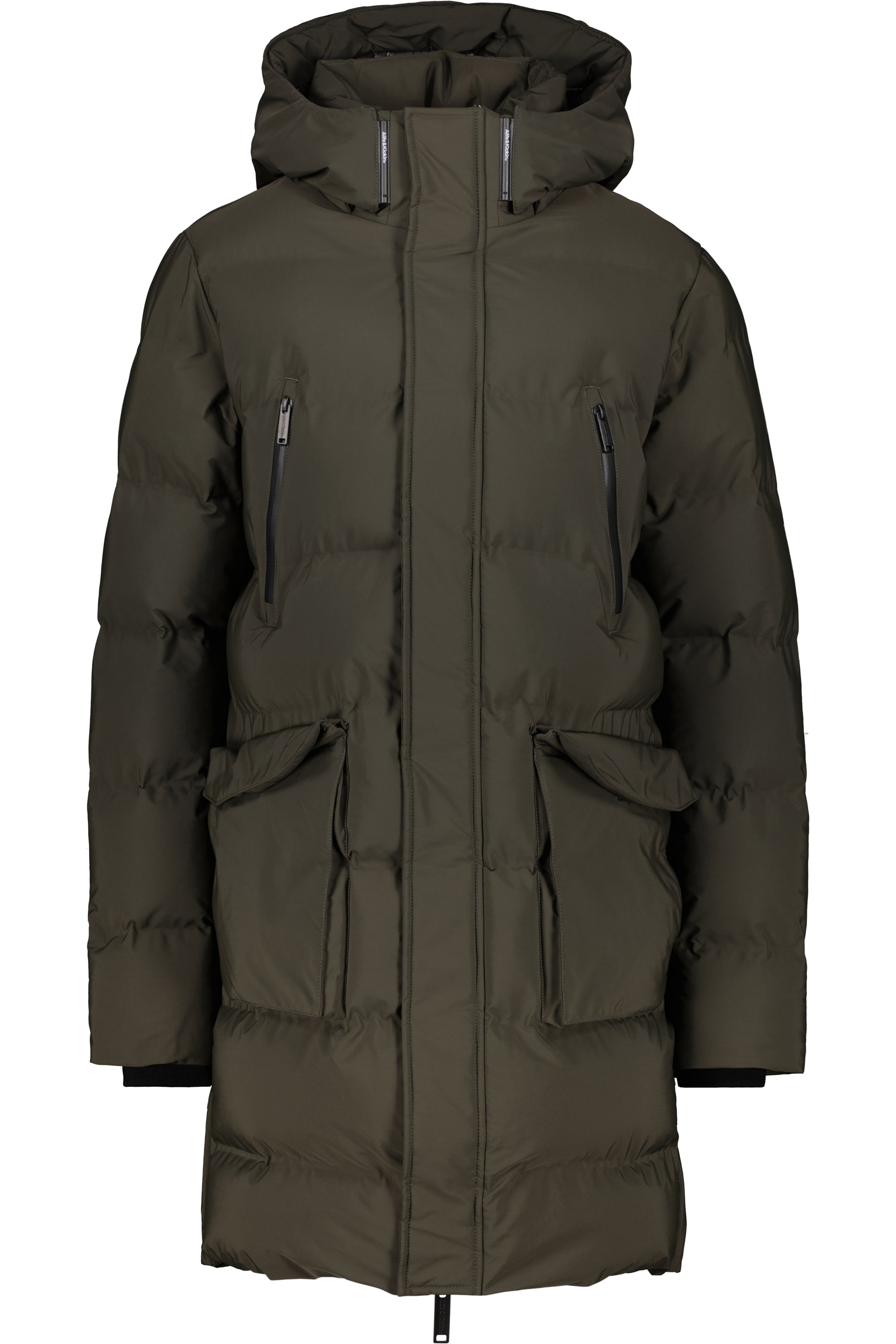 SaulAK A Puffer Parka Schwarz