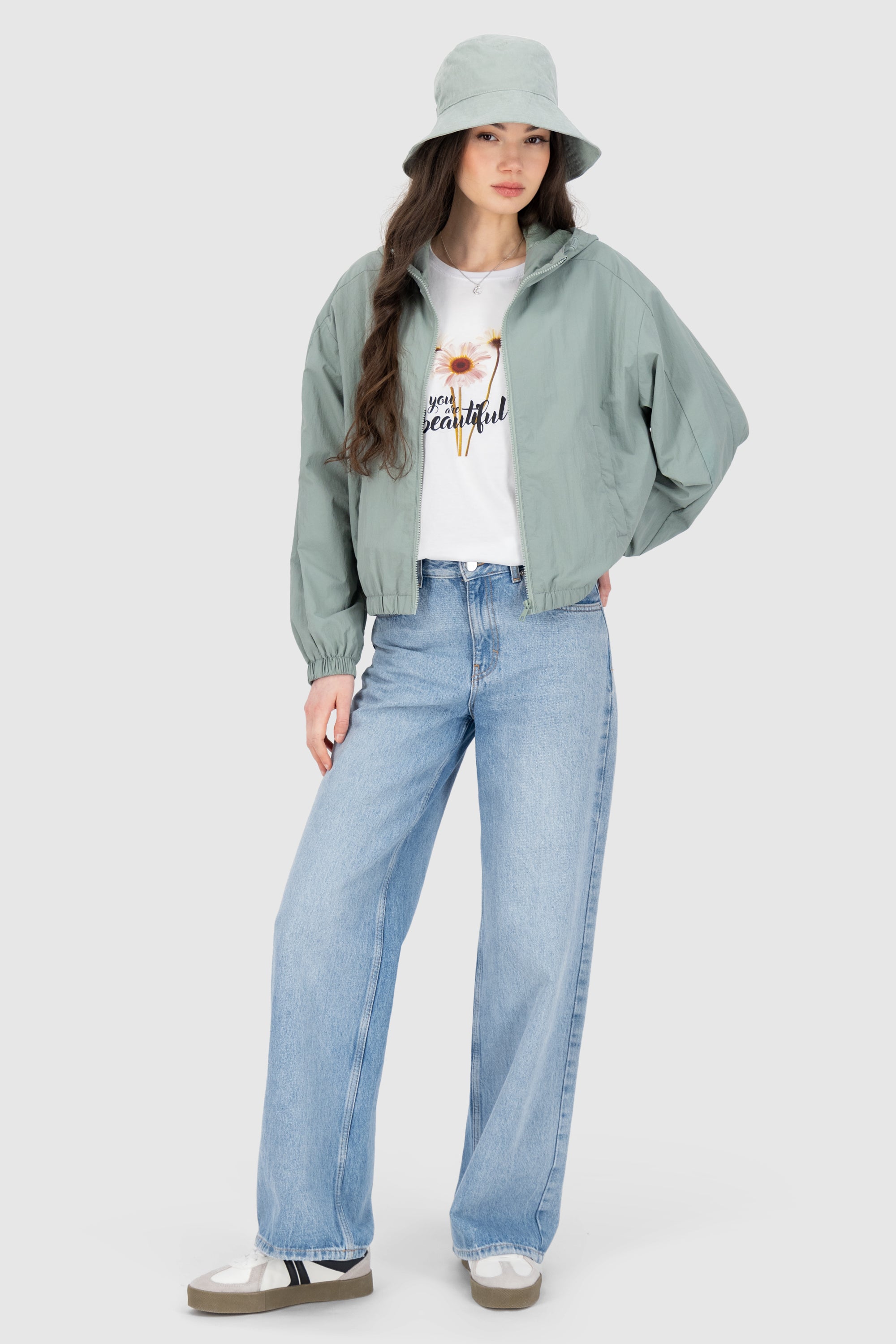 JovanaAK A Jacket Hellgrün