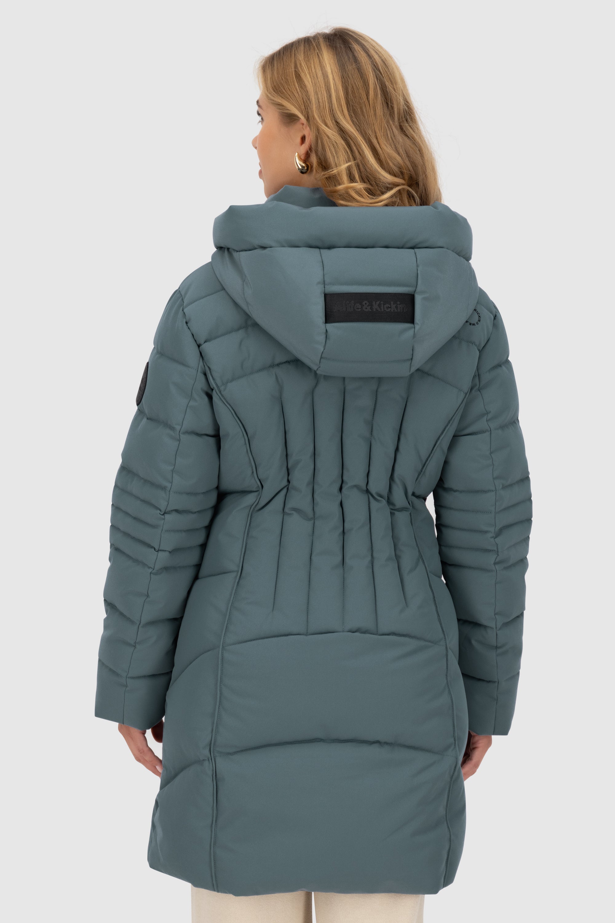 PriscillaAK A Puffer Parka Hellblau