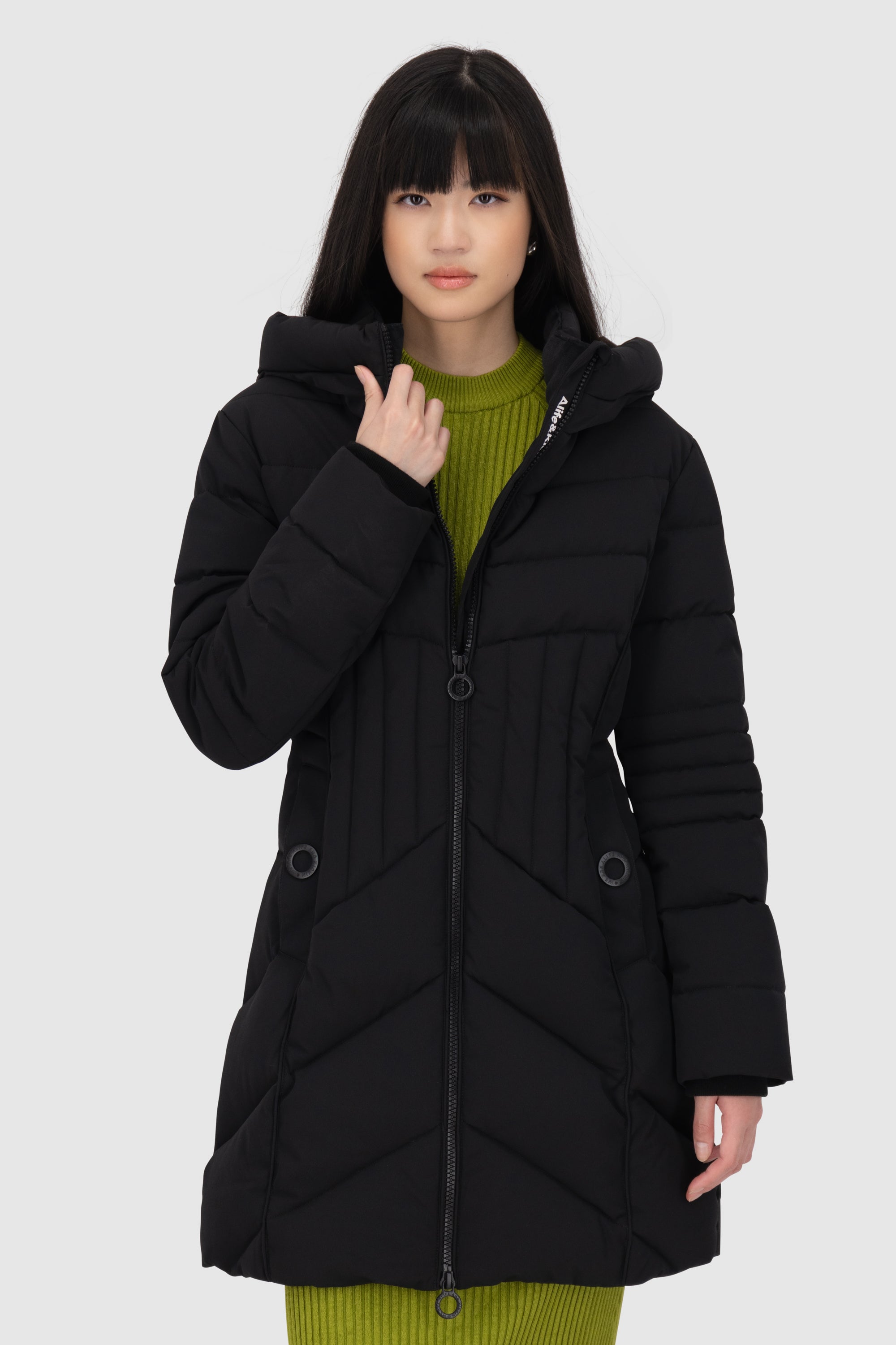 PriscillaAK A Puffer Parka Schwarz