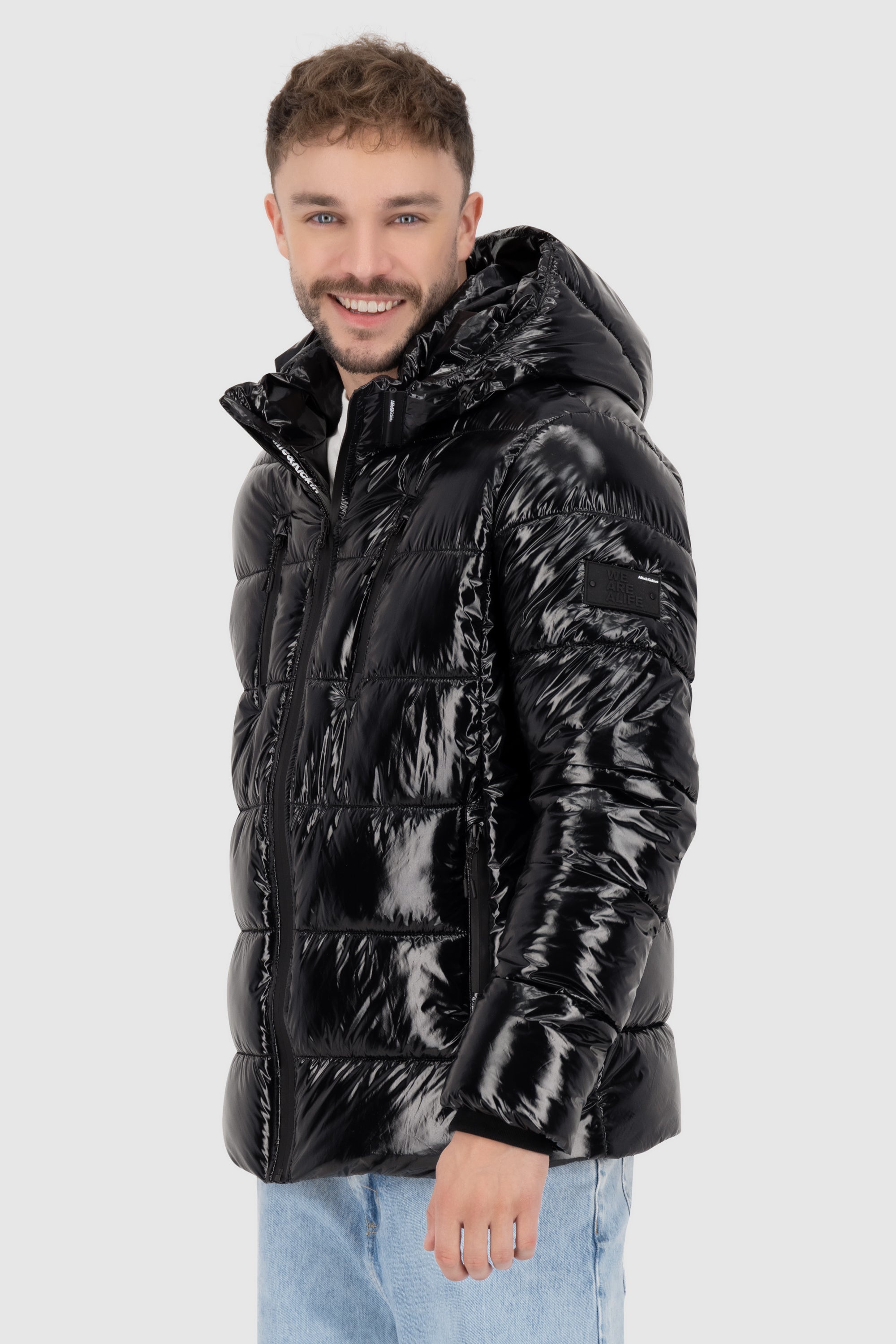 BranAK A Puffer Jacket Schwarz