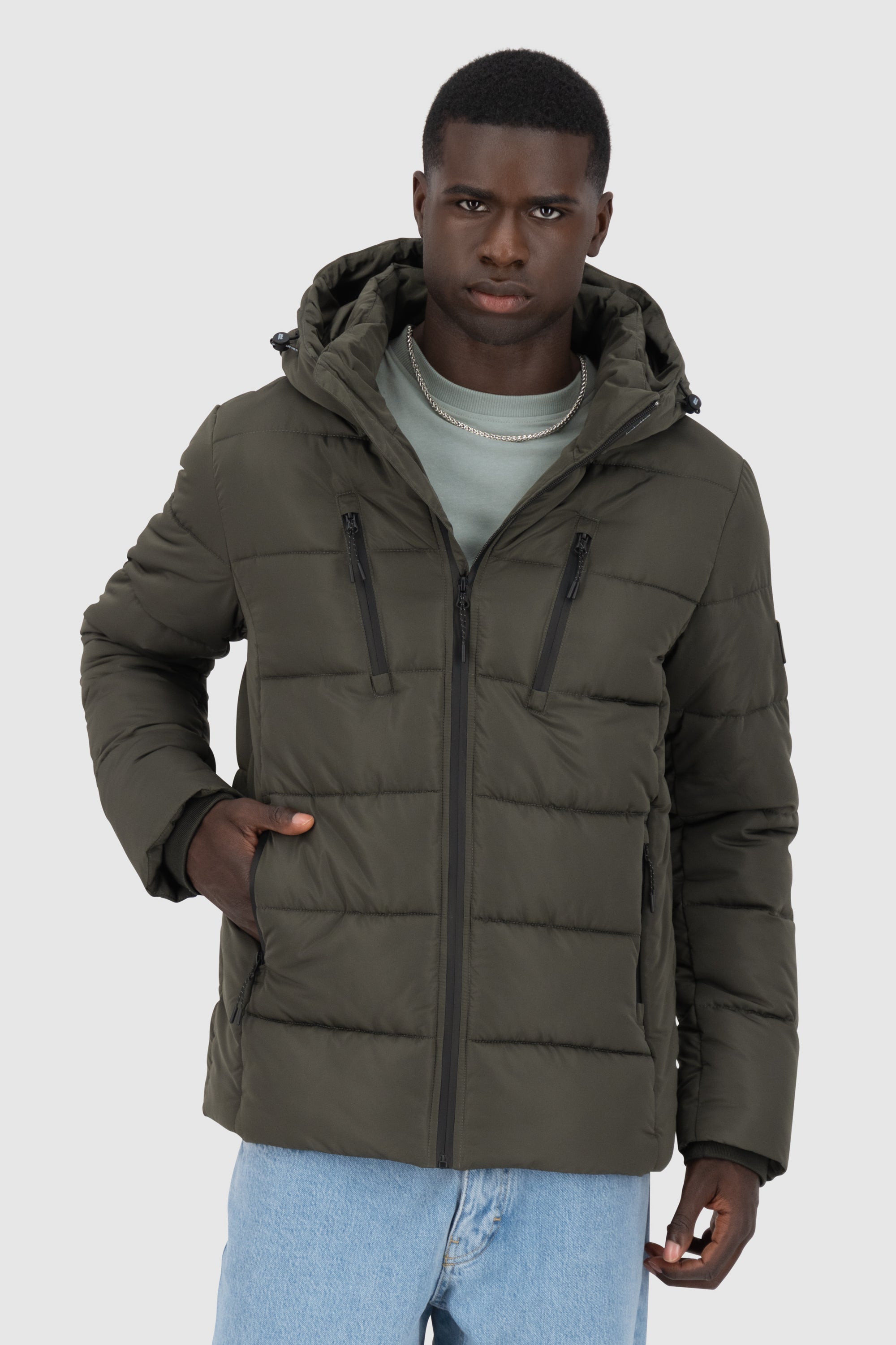 BranAK A Puffer Jacket Schwarz