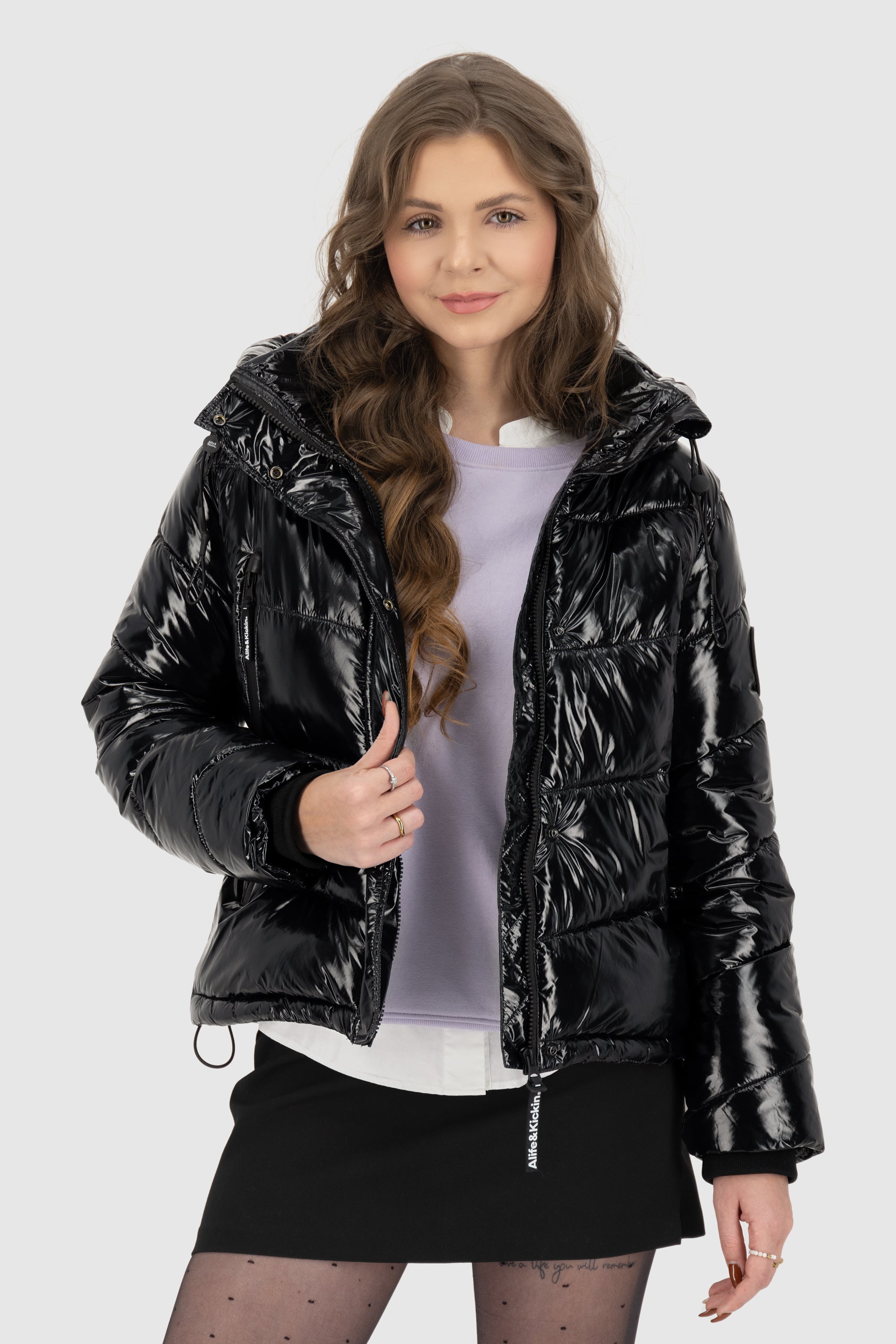 DayanyAK A Puffer Jacket Schwarz