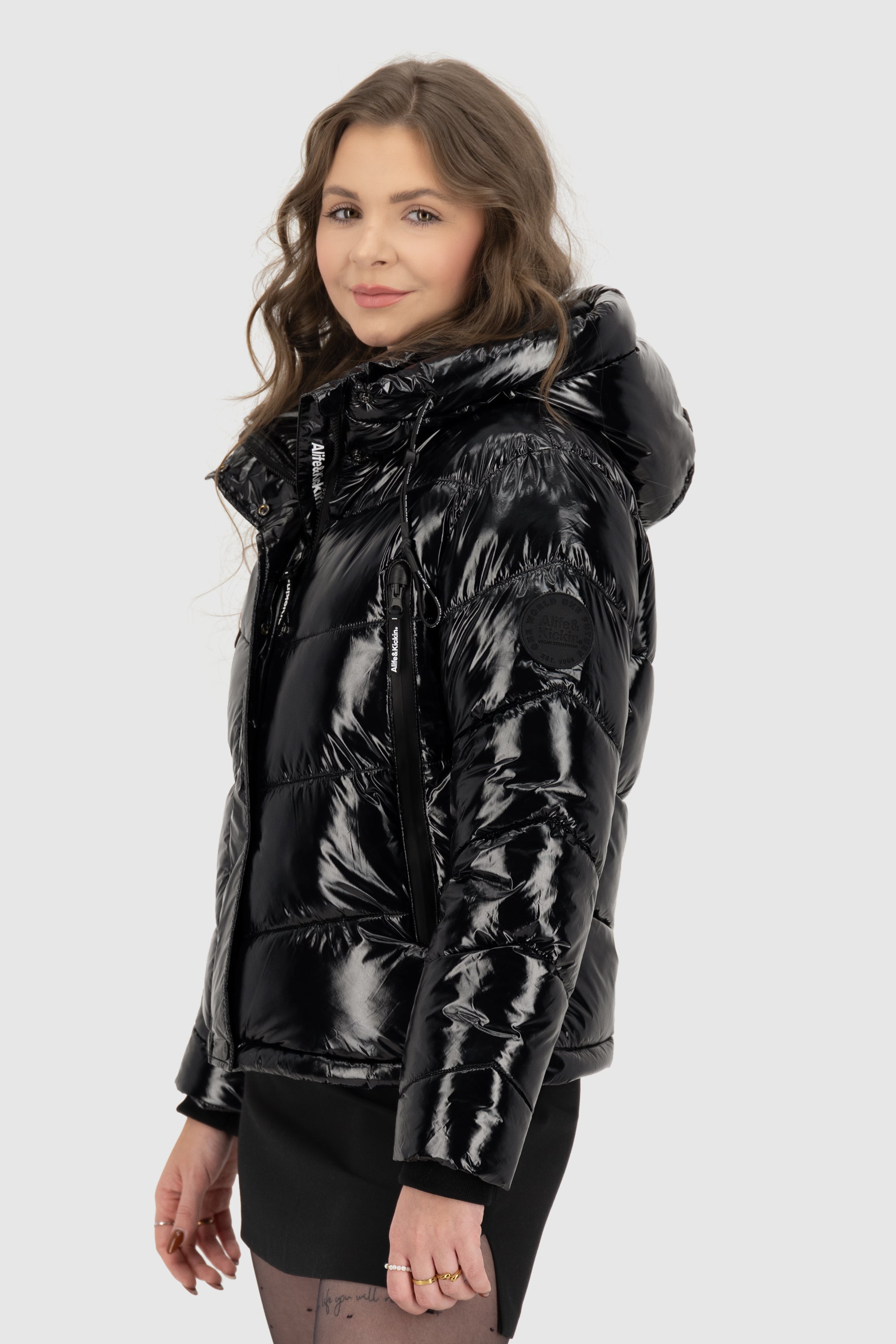 DayanyAK A Puffer Jacket Schwarz