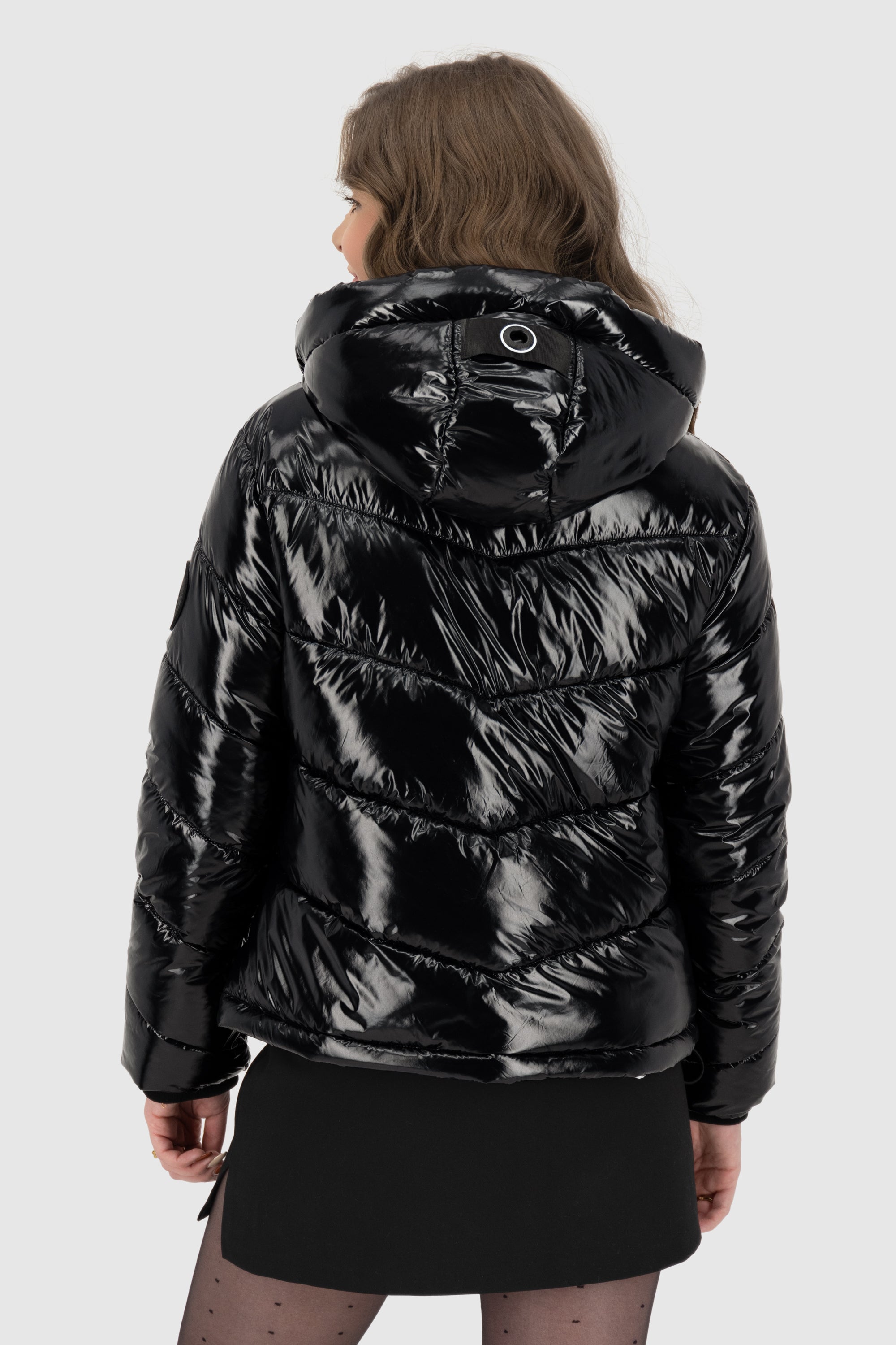 DayanyAK A Puffer Jacket Schwarz