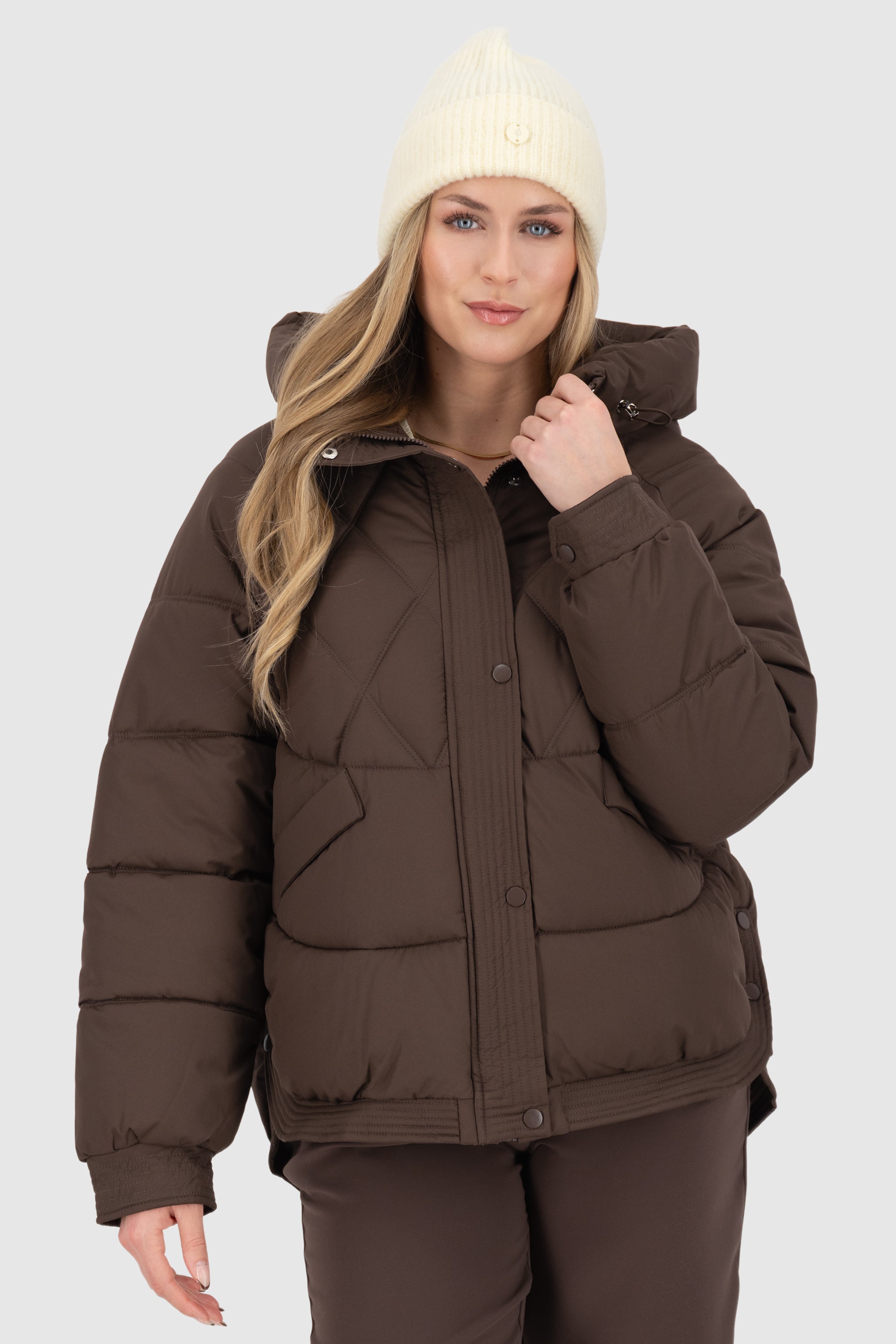HedwigAK A Puffer Jacket Braun