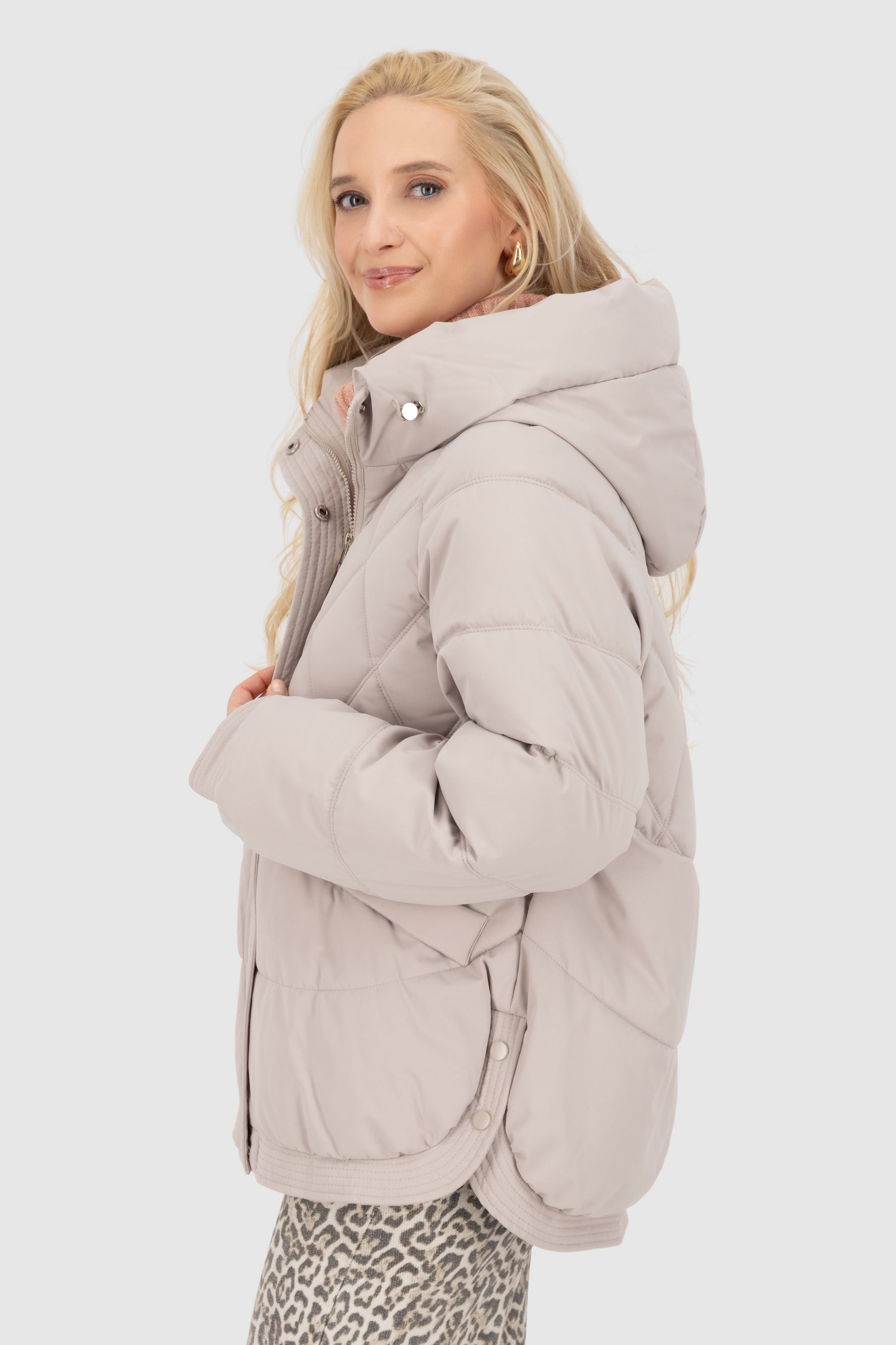 HedwigAK A Puffer Jacket Grau