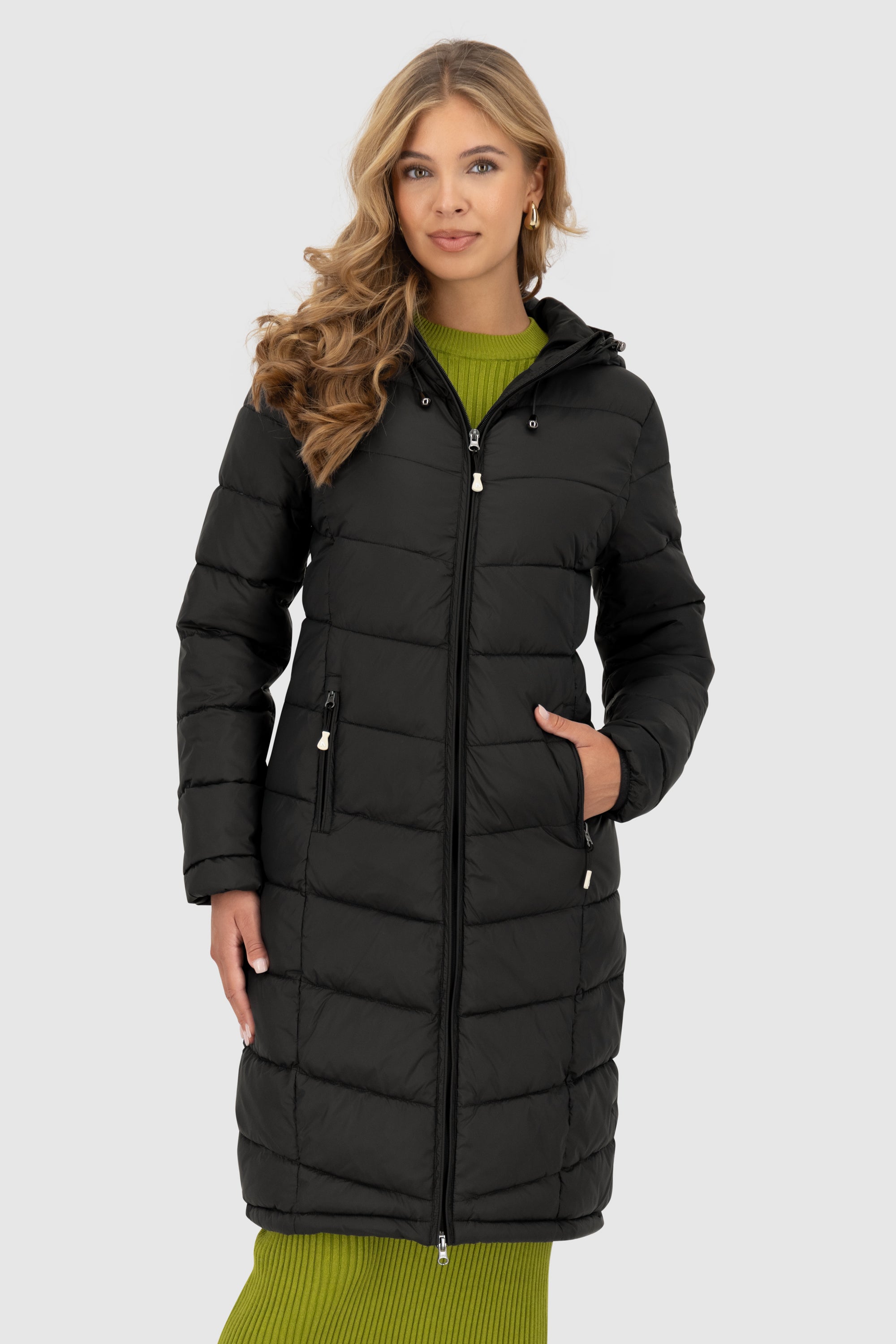 FrancesAK A Puffer Coat Short Schwarz