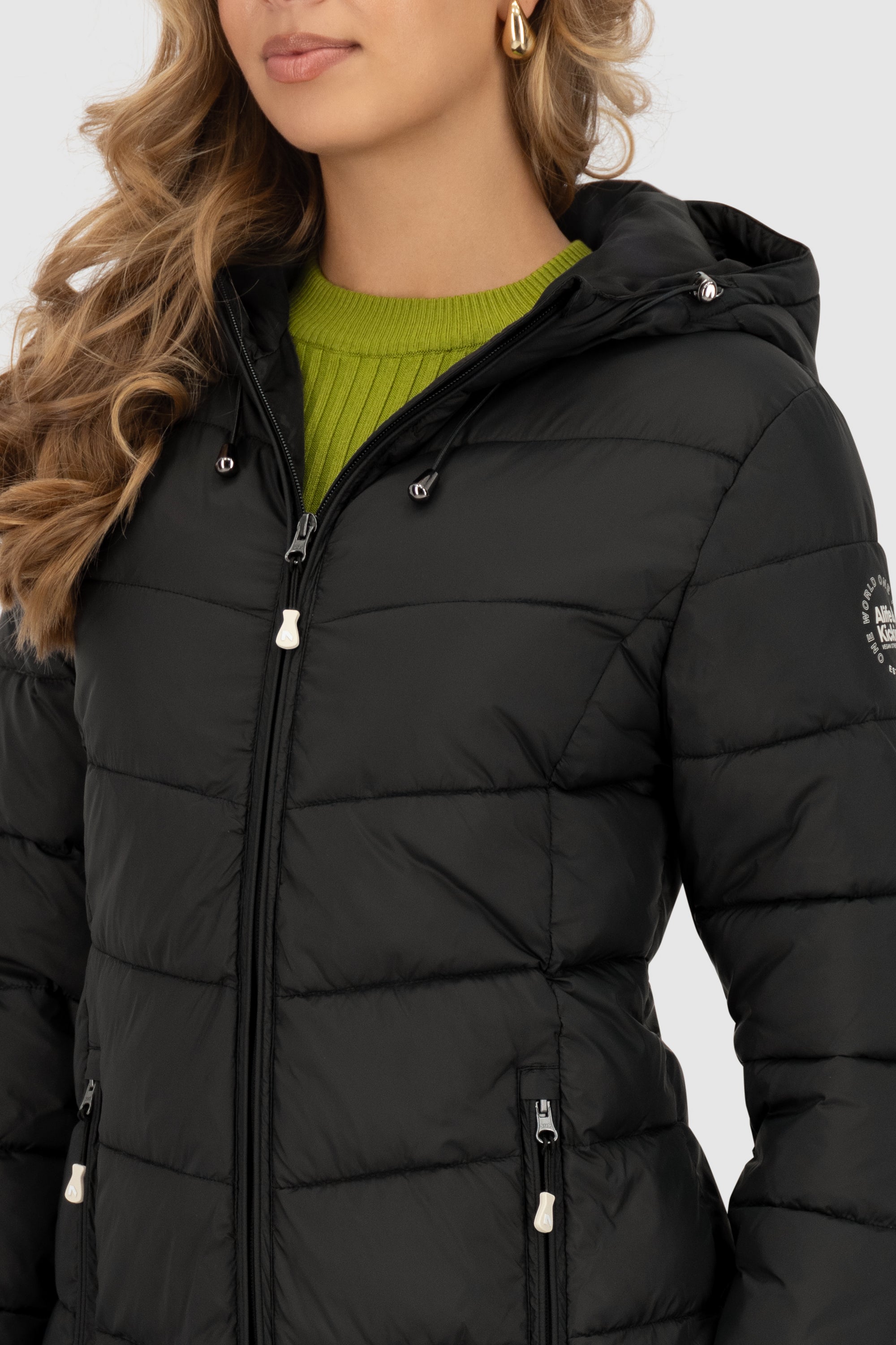 FrancesAK A Puffer Coat Short Schwarz