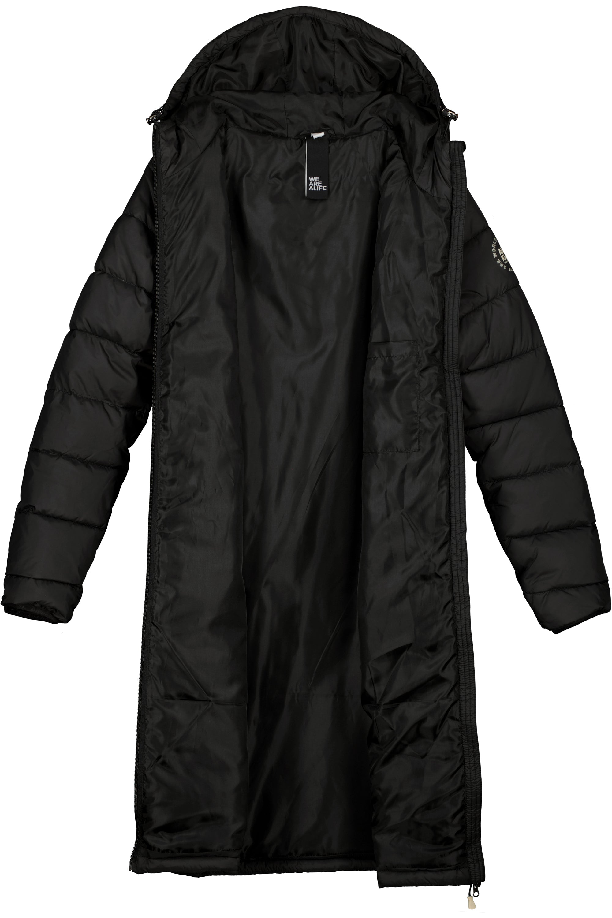 FrancesAK A Puffer Coat Short Schwarz