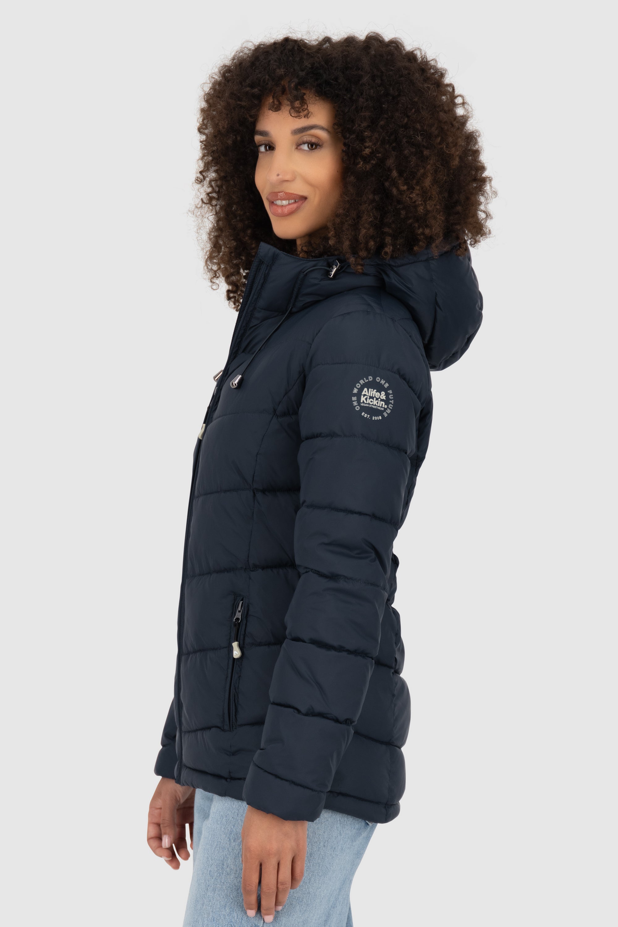 LirazAK A Puffer Jacket Dunkelblau