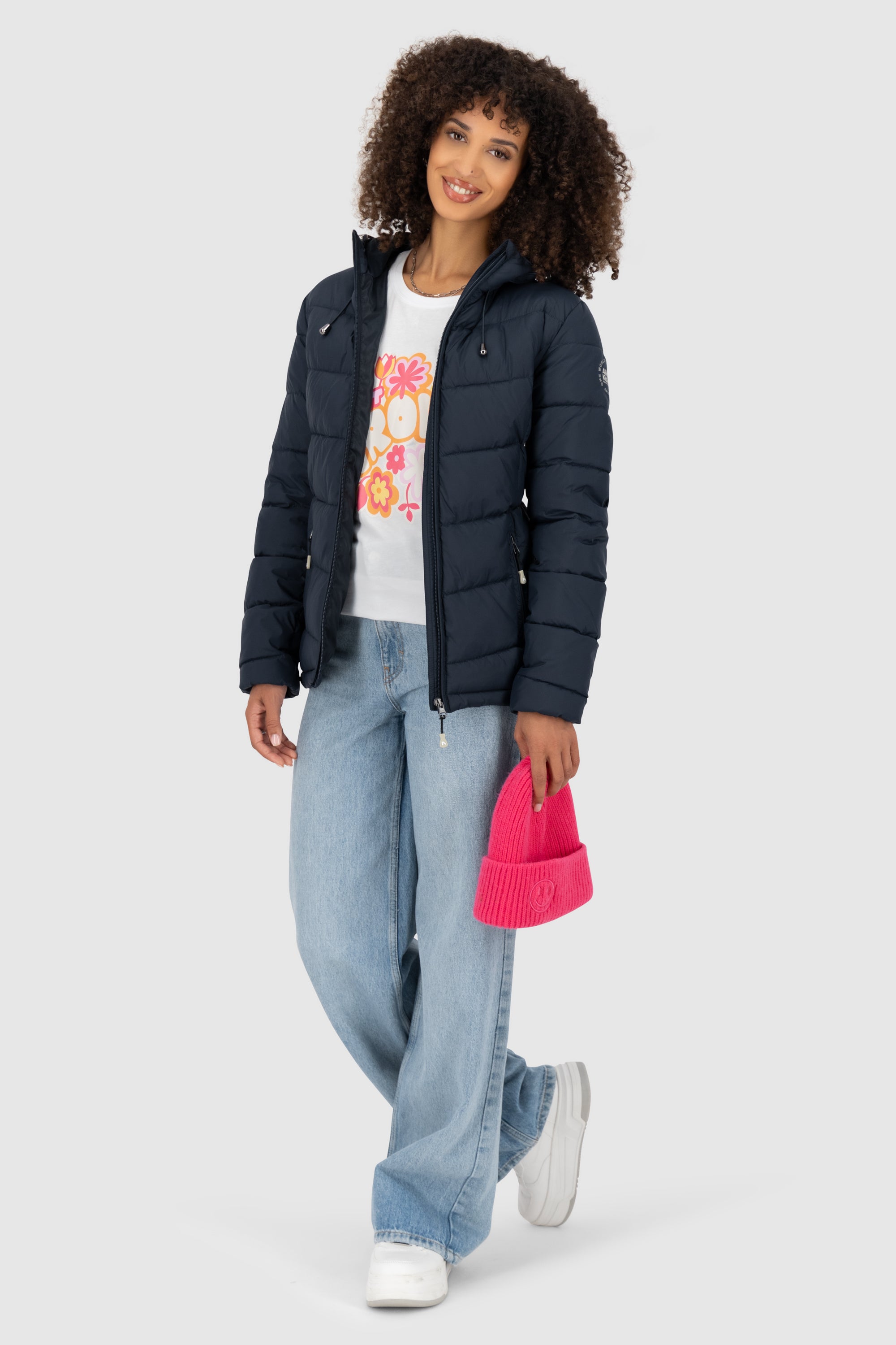 LirazAK A Puffer Jacket Dunkelblau