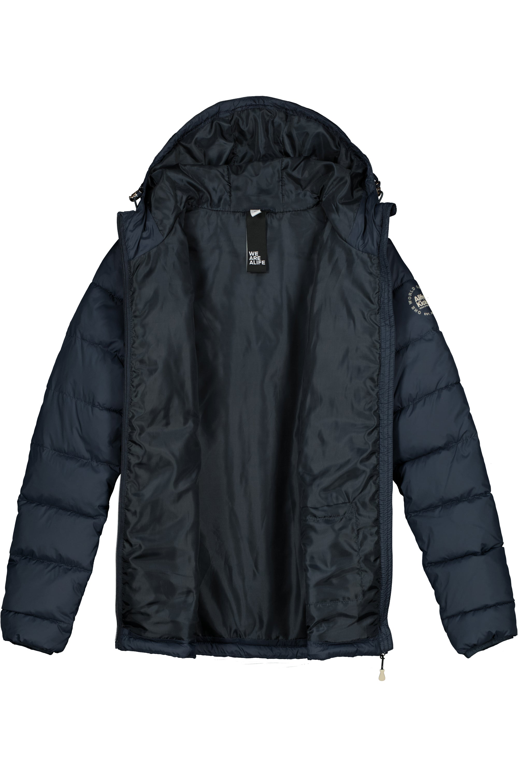 LirazAK A Puffer Jacket Dunkelblau