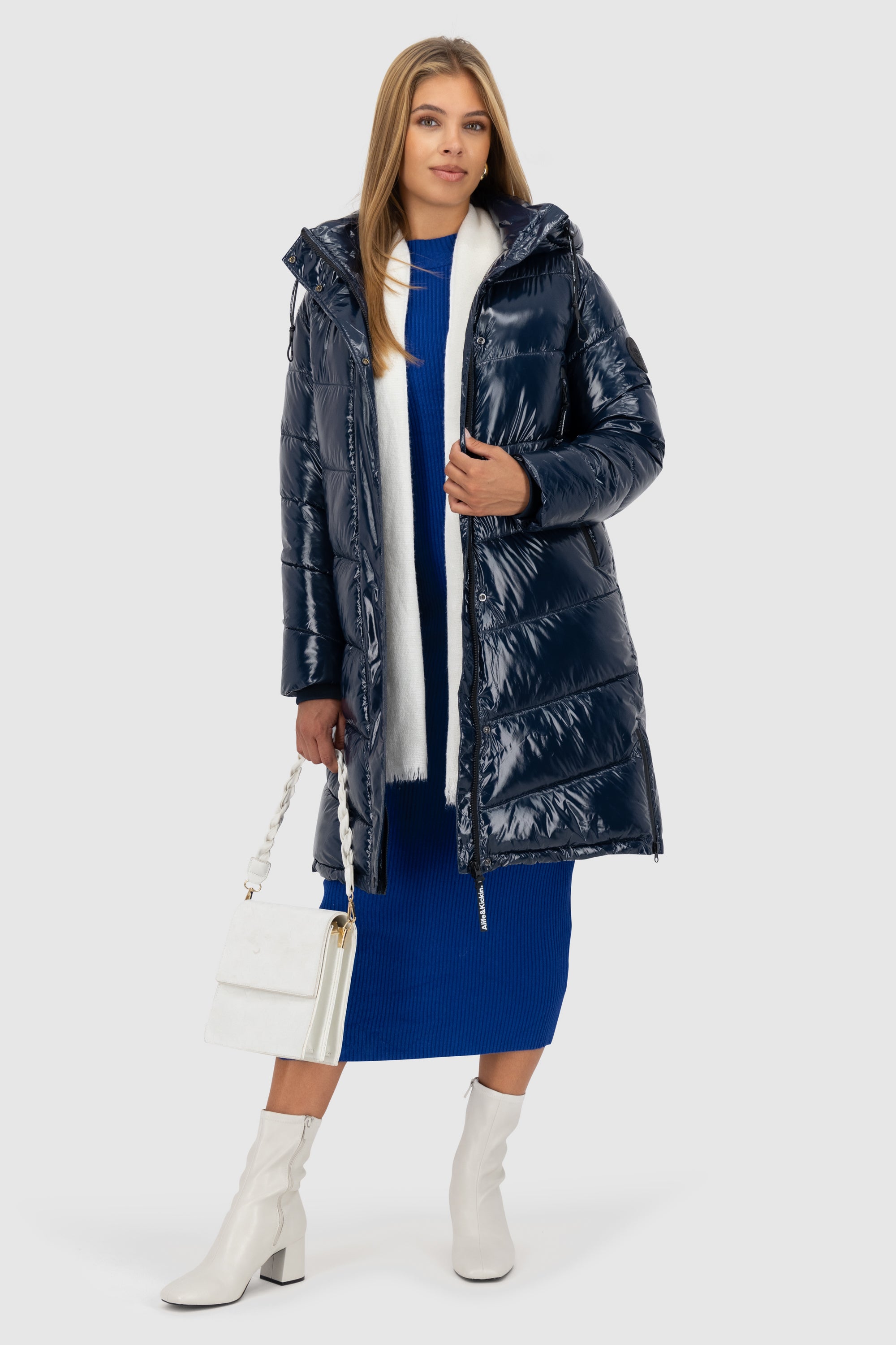 LolaniAK A Puffer Parka Dunkelblau