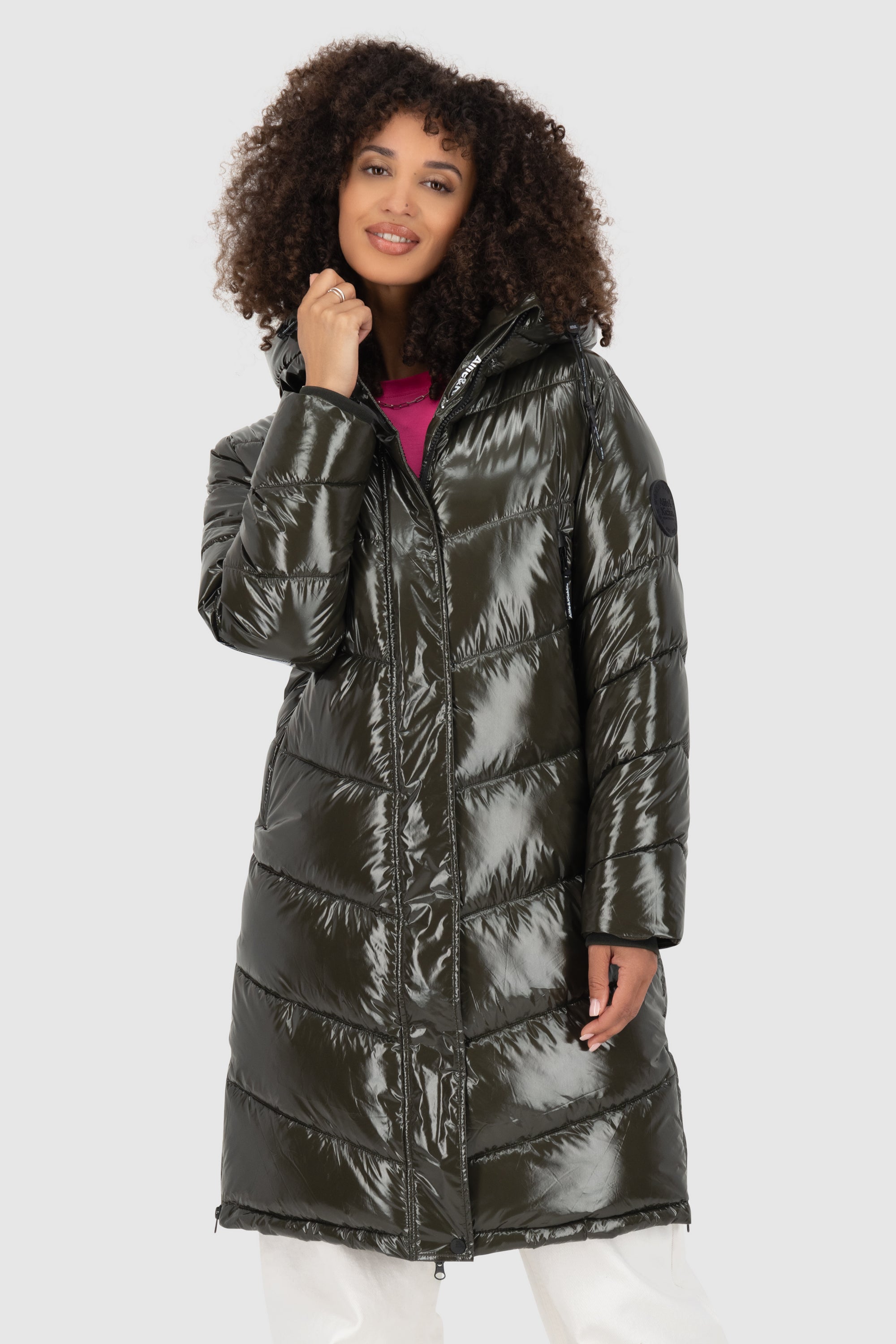 LolaniAK A Puffer Parka Schwarz