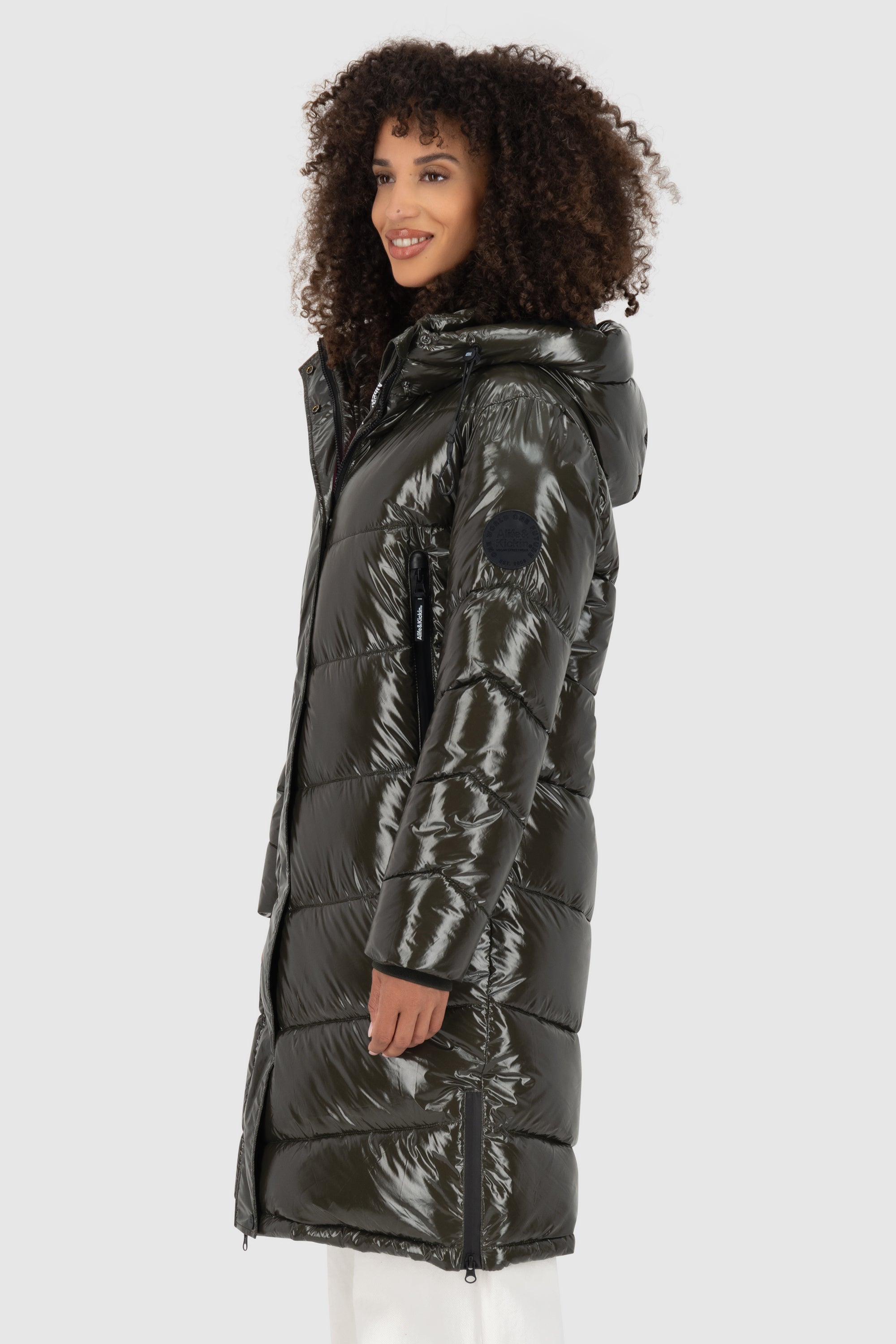 LolaniAK A Puffer Parka Schwarz