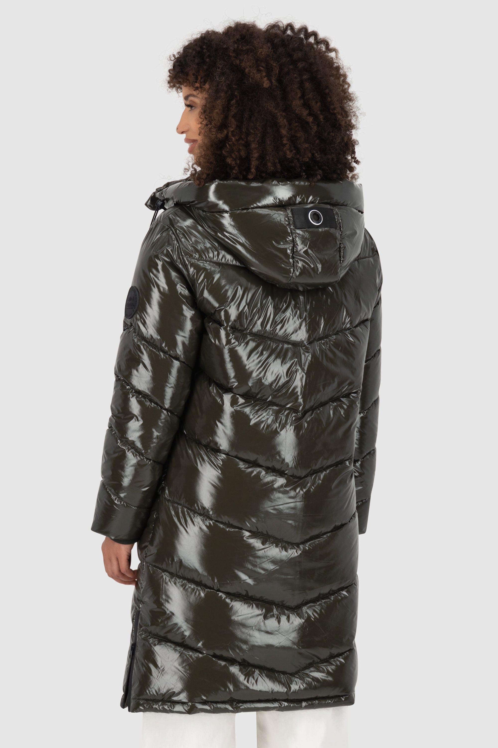 LolaniAK A Puffer Parka Schwarz