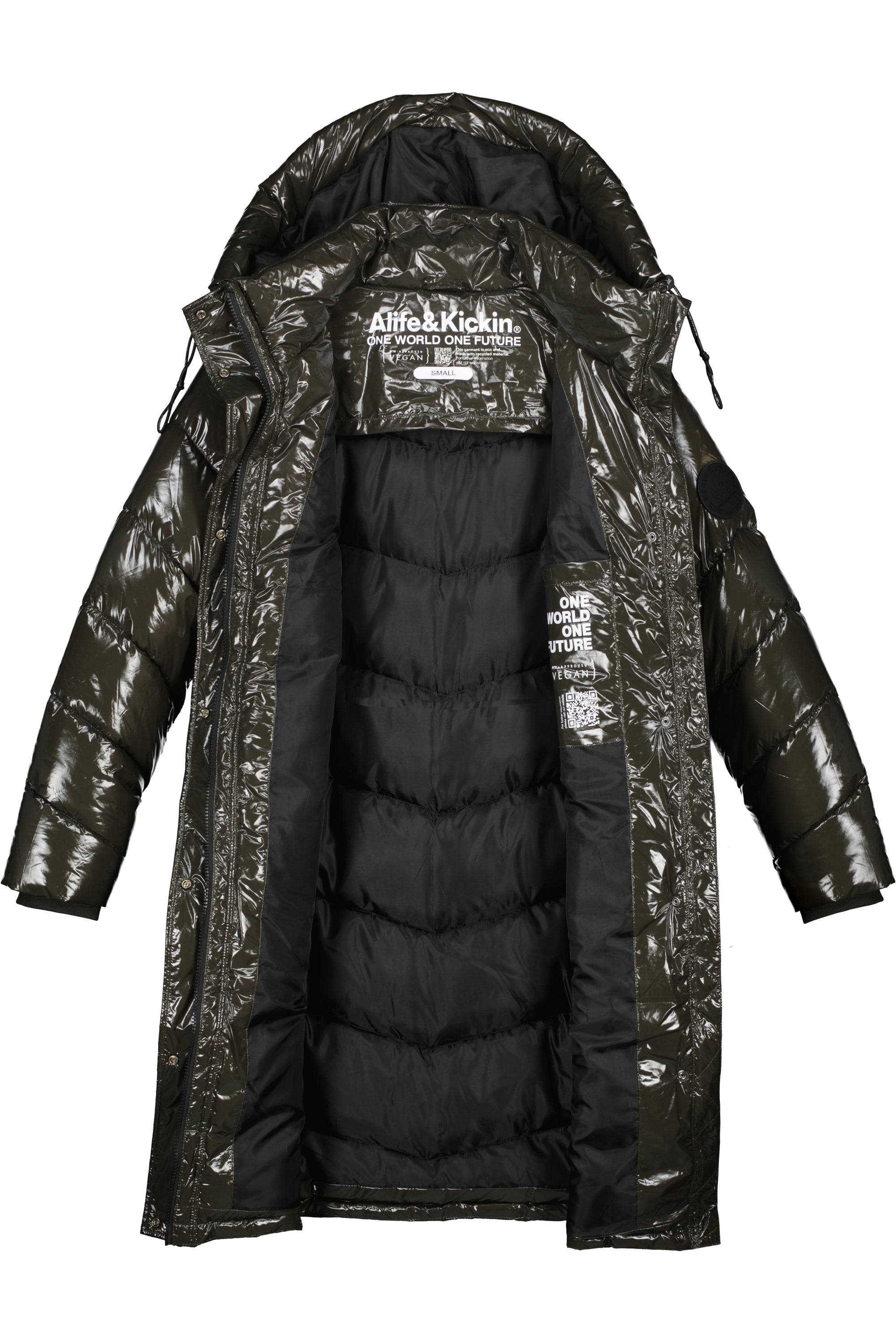 LolaniAK A Puffer Parka Schwarz