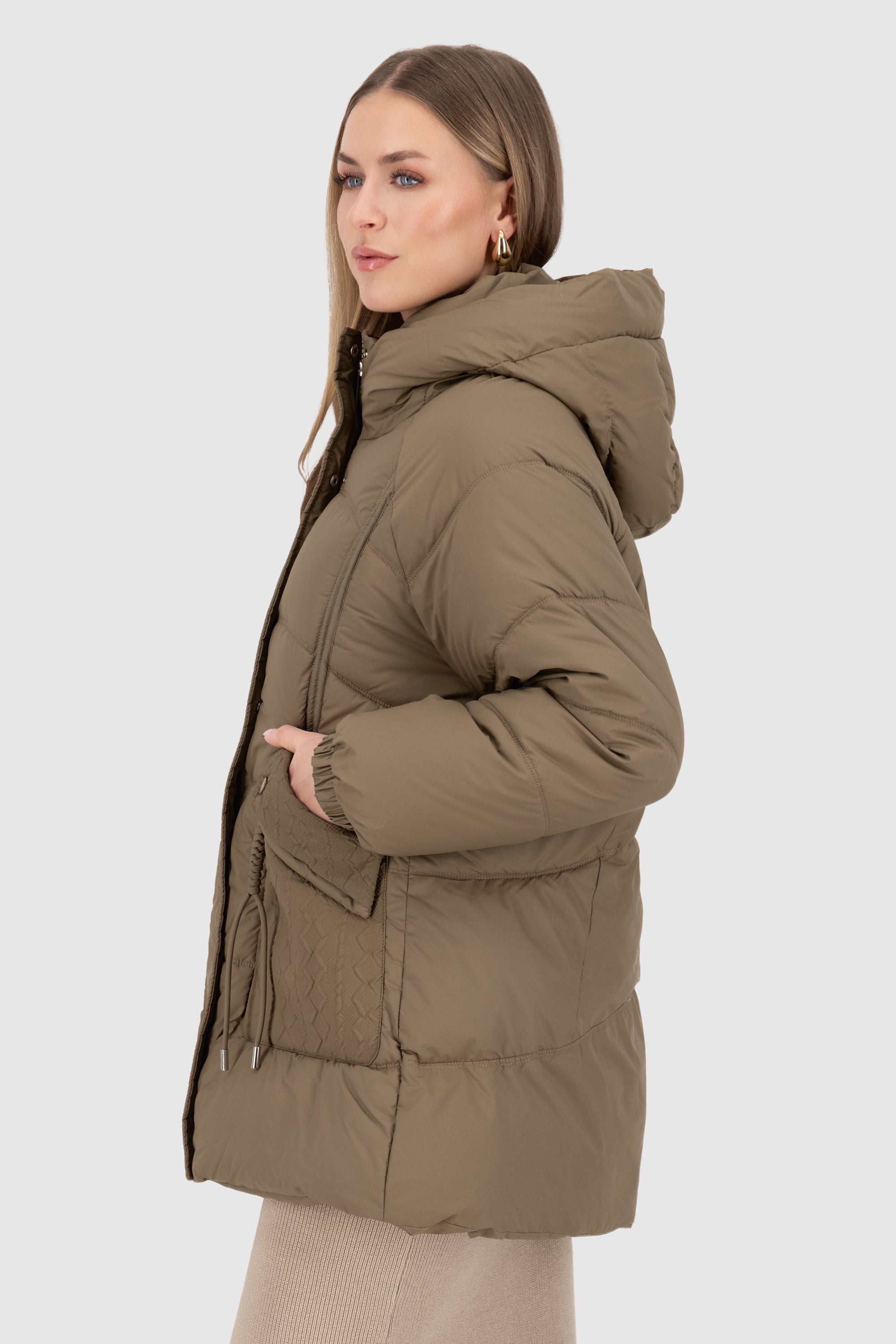 GlorianaAK A Puffer Jacket Braun