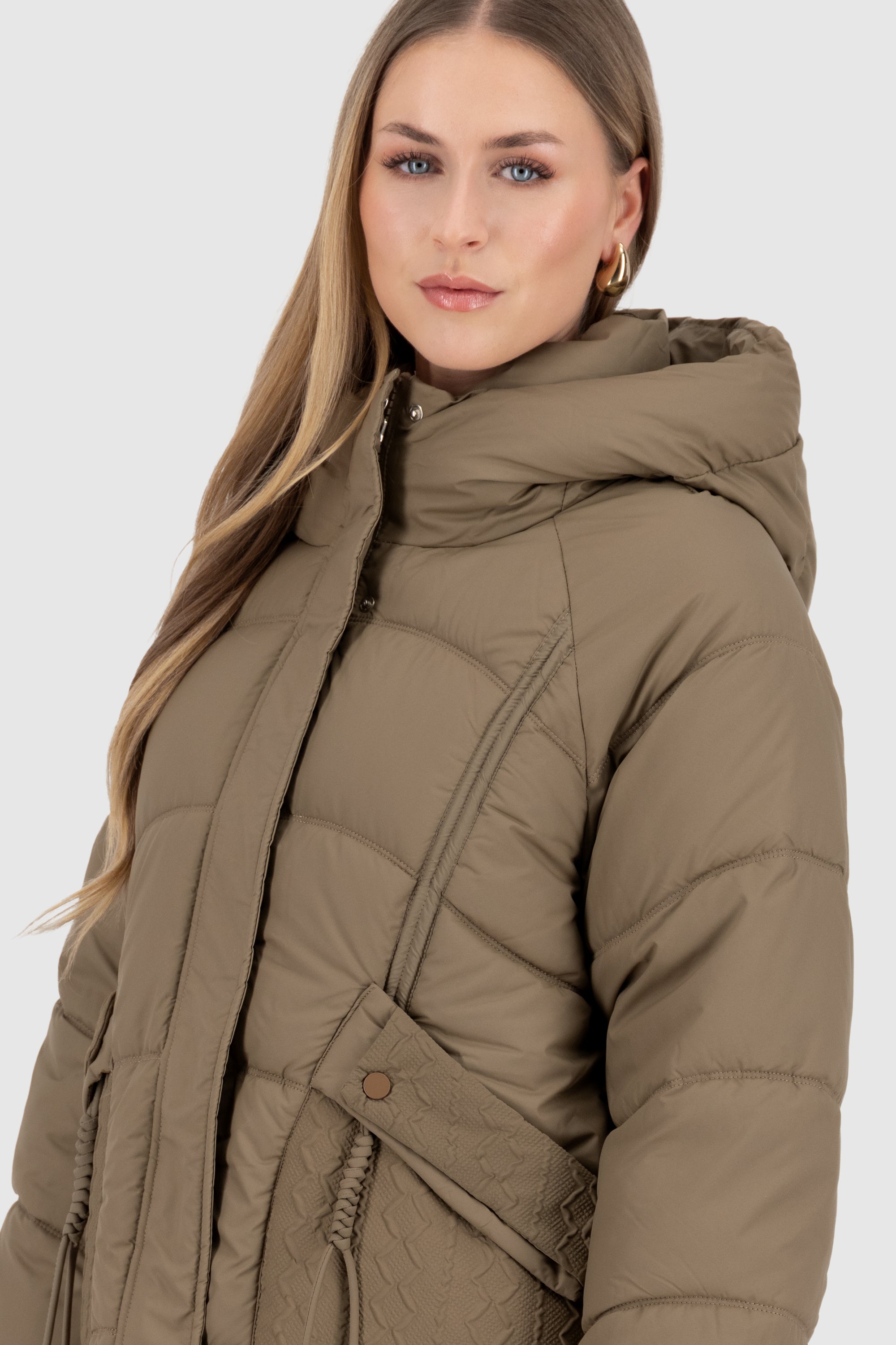GlorianaAK A Puffer Jacket Braun
