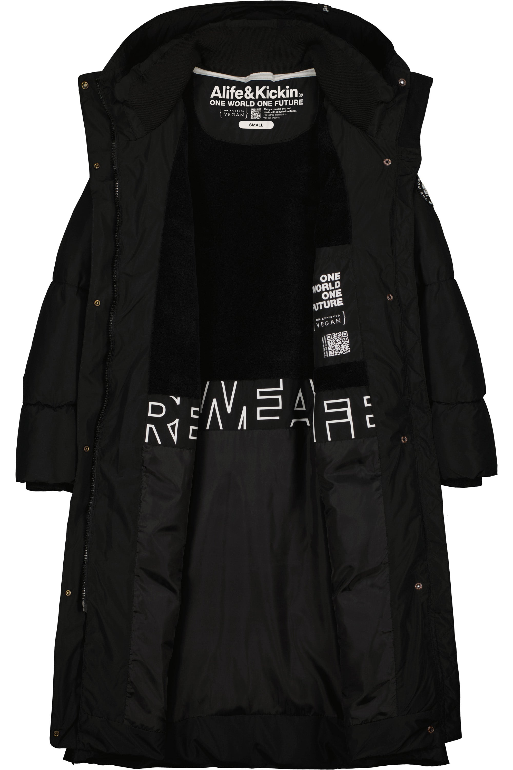 JunaAK A Coat Schwarz