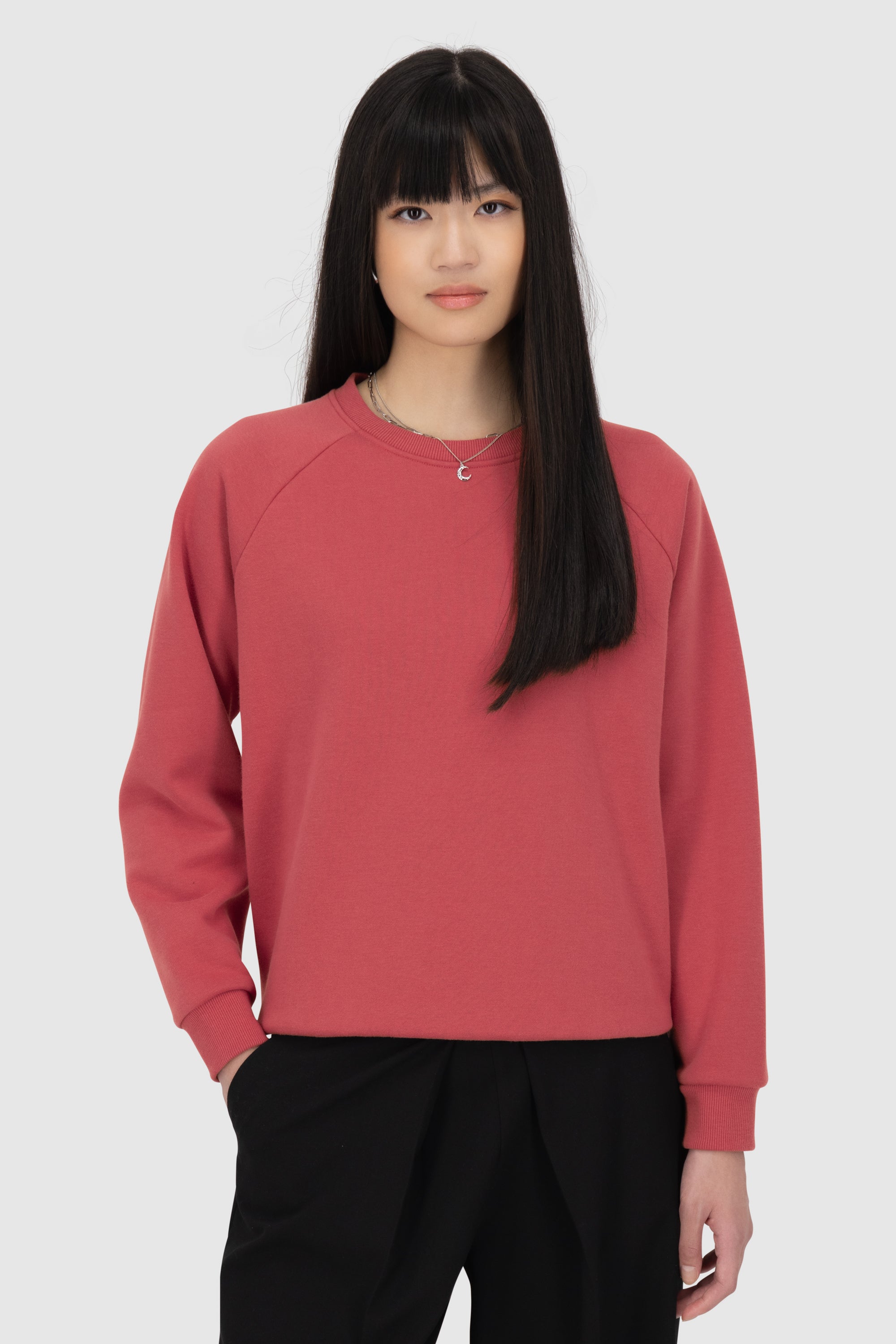 NeaAK A Oversize Sweatshirt Rot