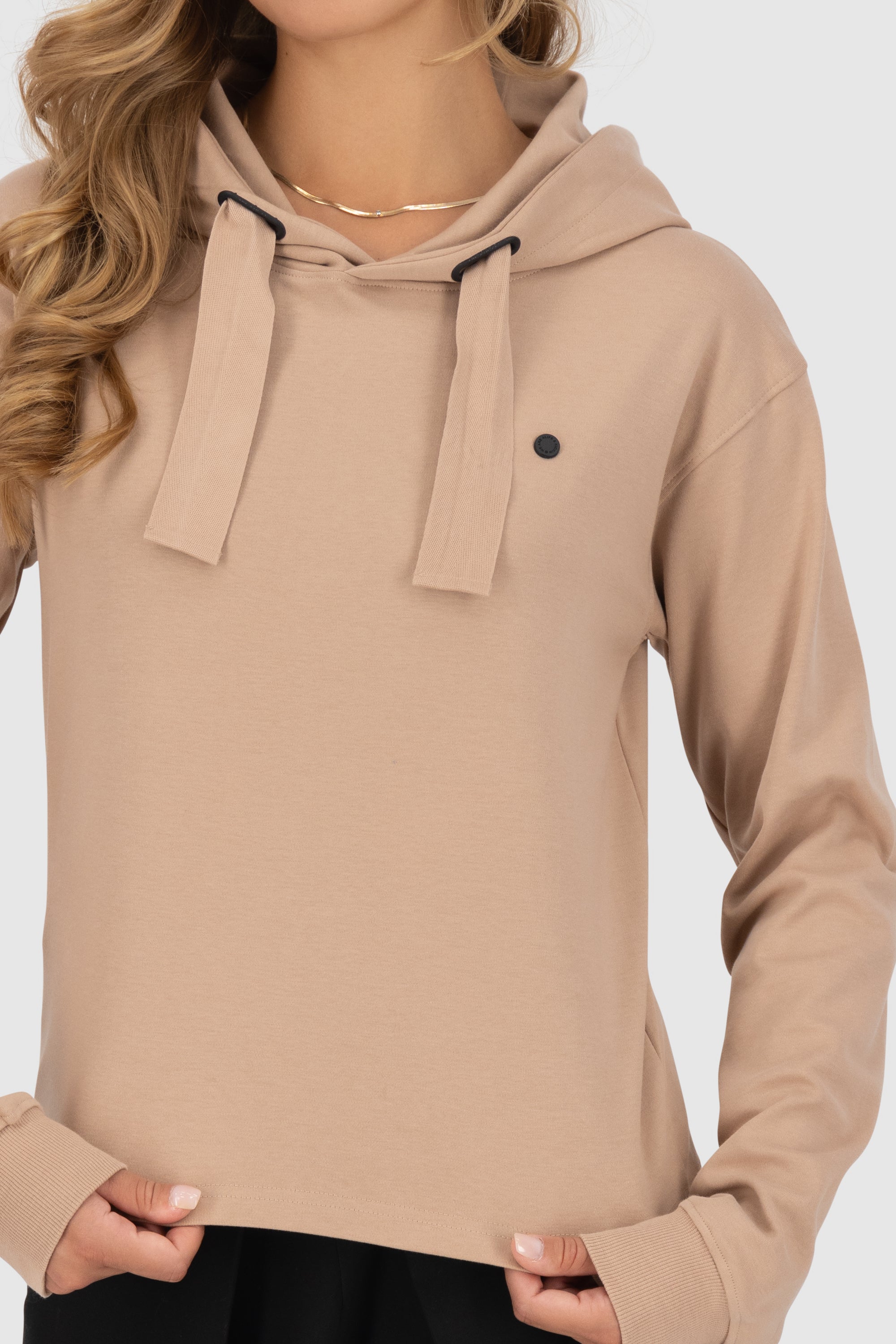 BrandyAK A Hoodie Beige