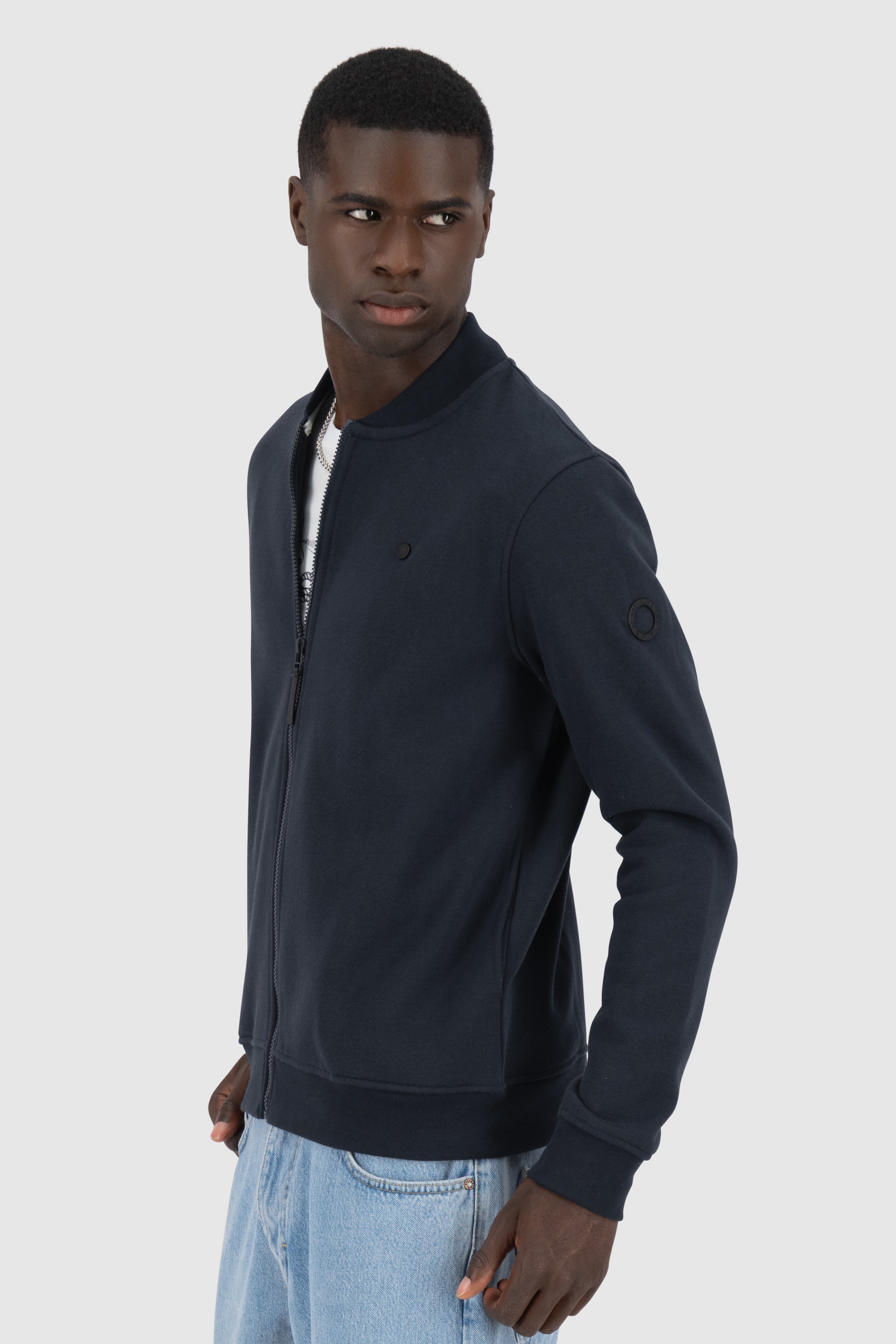 MarvinAK A Sweat Jacket Dunkelblau