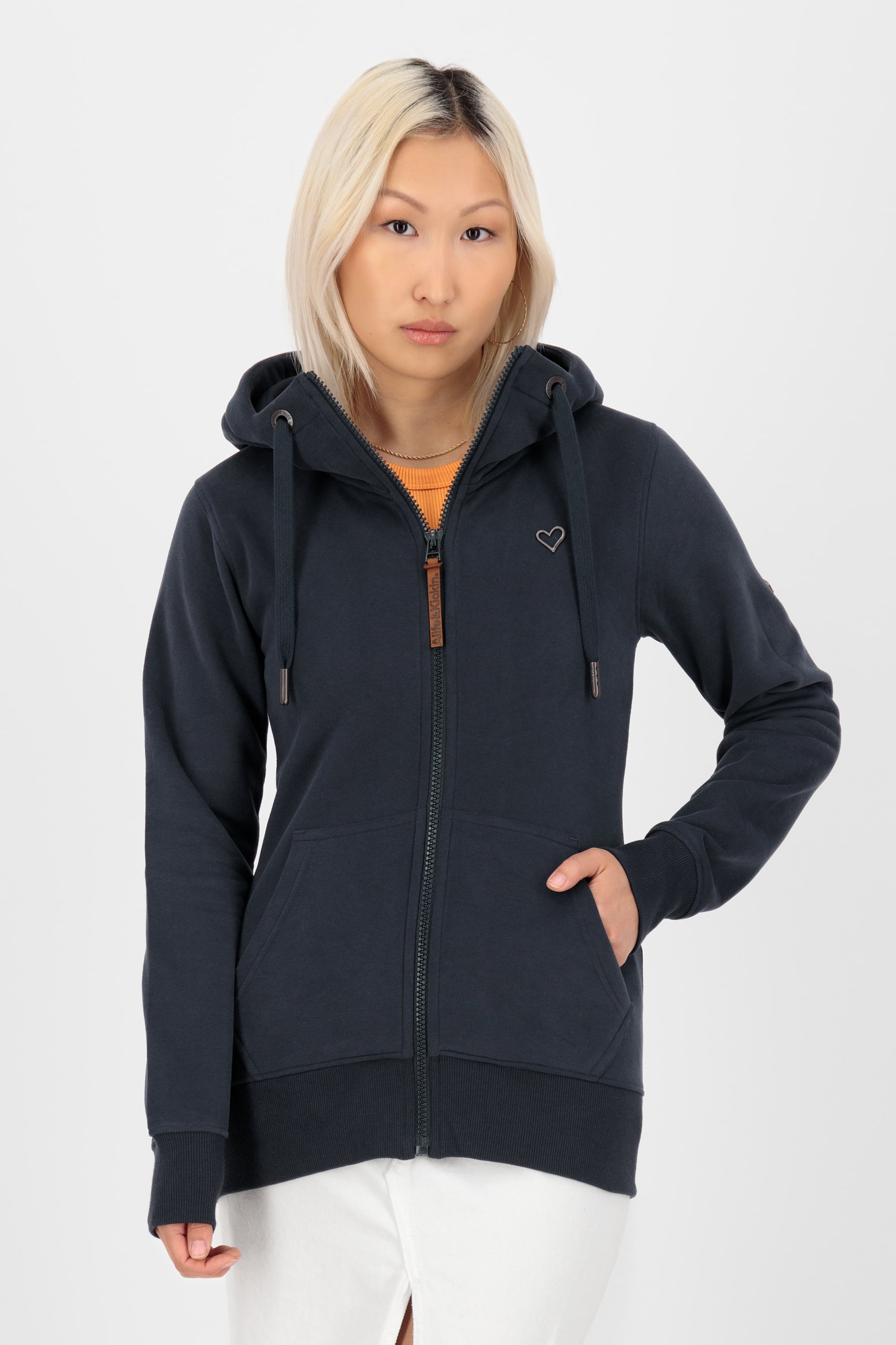 DelphineAK A Sweat Jacket Dunkelblau