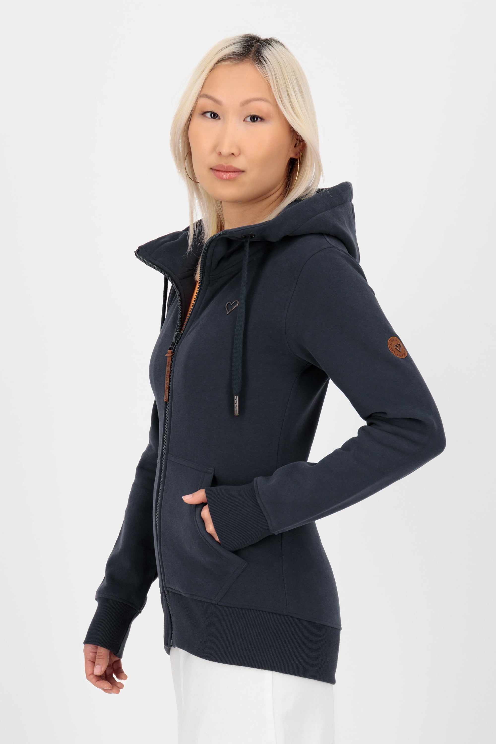 DelphineAK A Sweat Jacket Dunkelblau