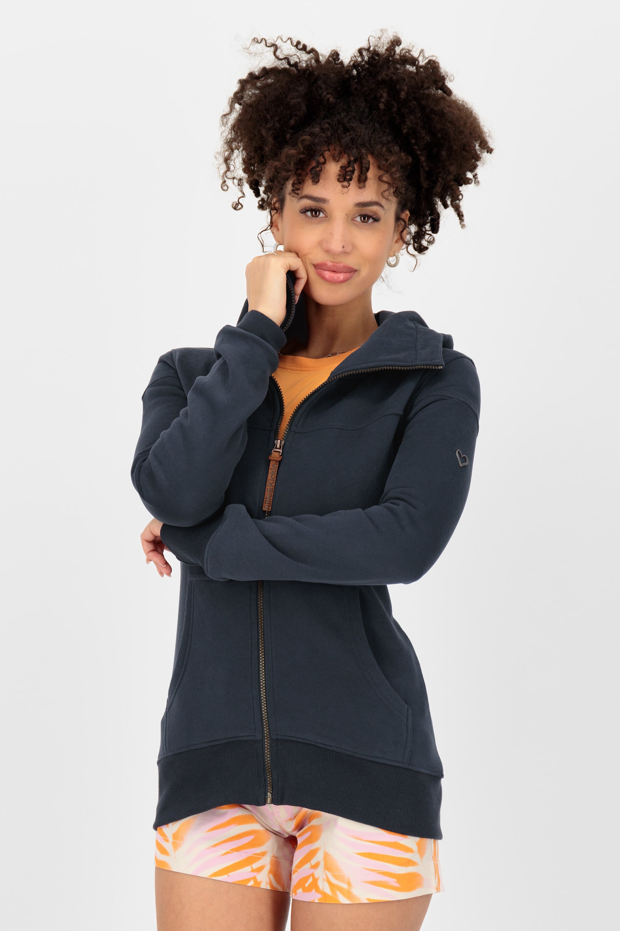 IsamiAK A Sweat Jacket  Dunkelblau