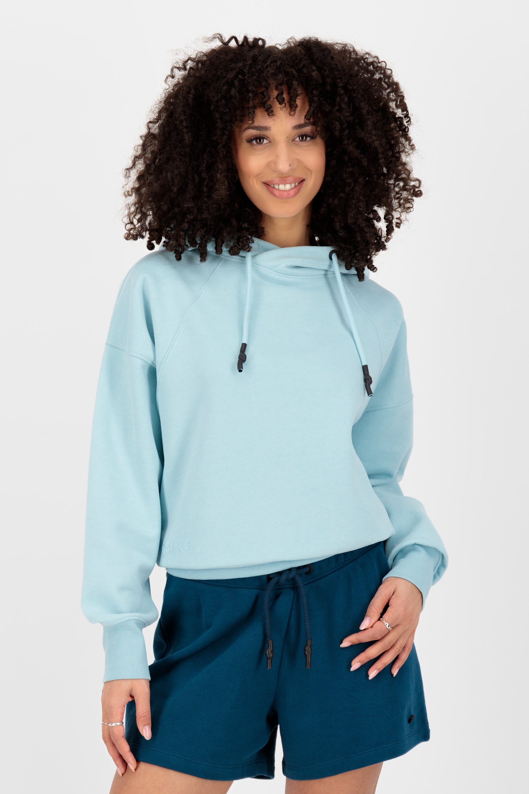 GinnyAK A Hoodie  Hellblau